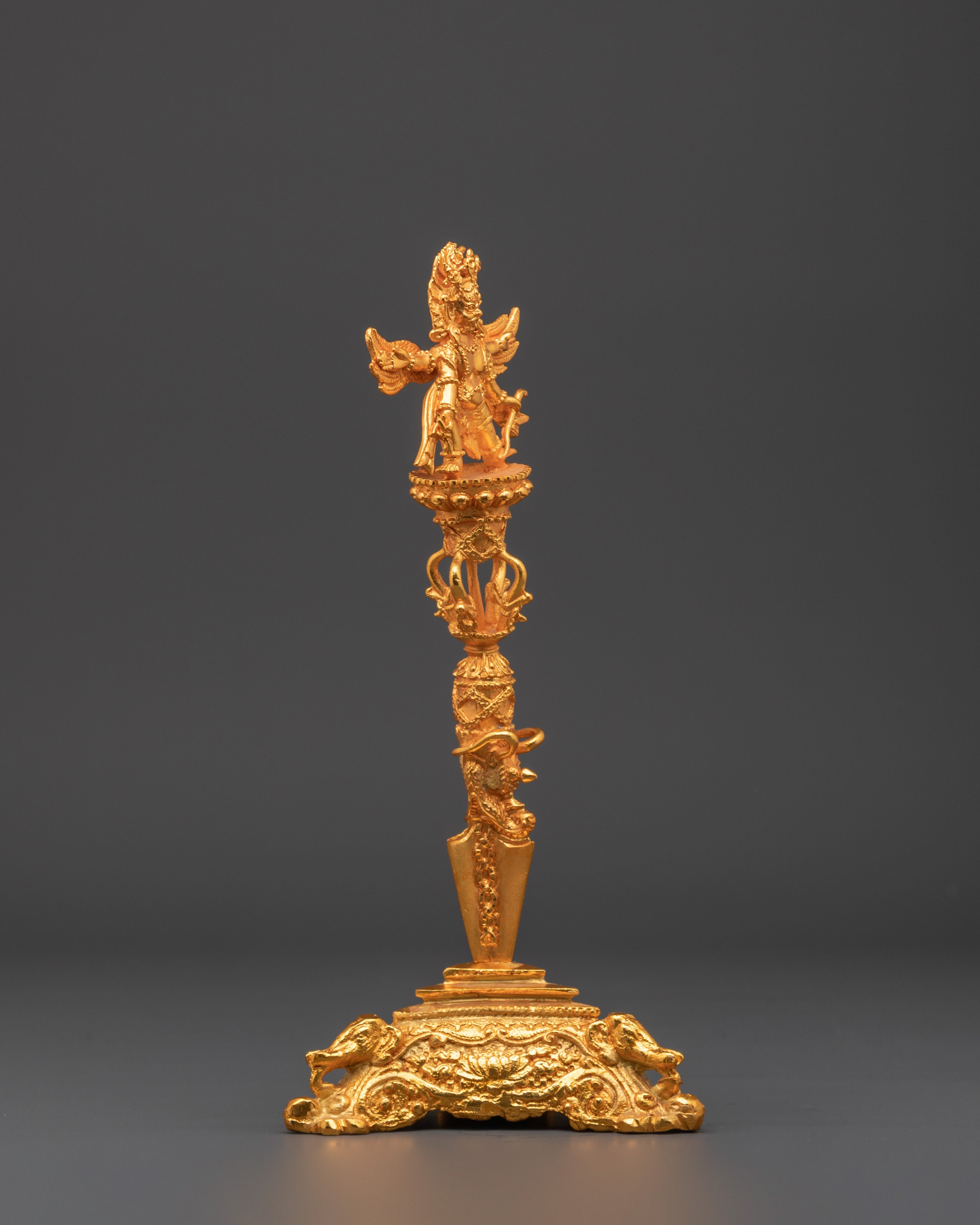 Traditional Buddhist Ritual Phurba Dagger | Spiritual Artifact