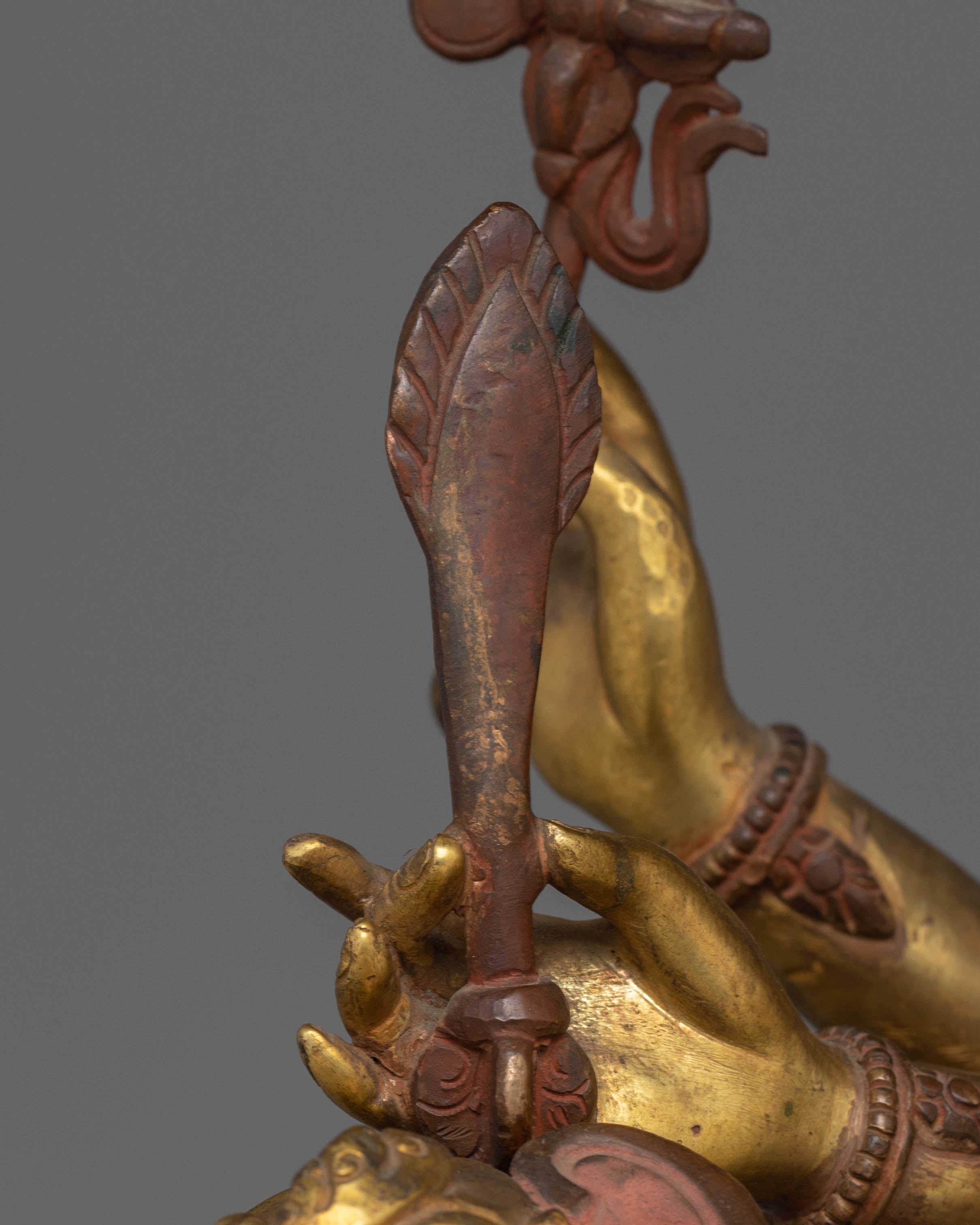 Handcrafted Pehar Gyalpo Figurine | Tibetan Protector