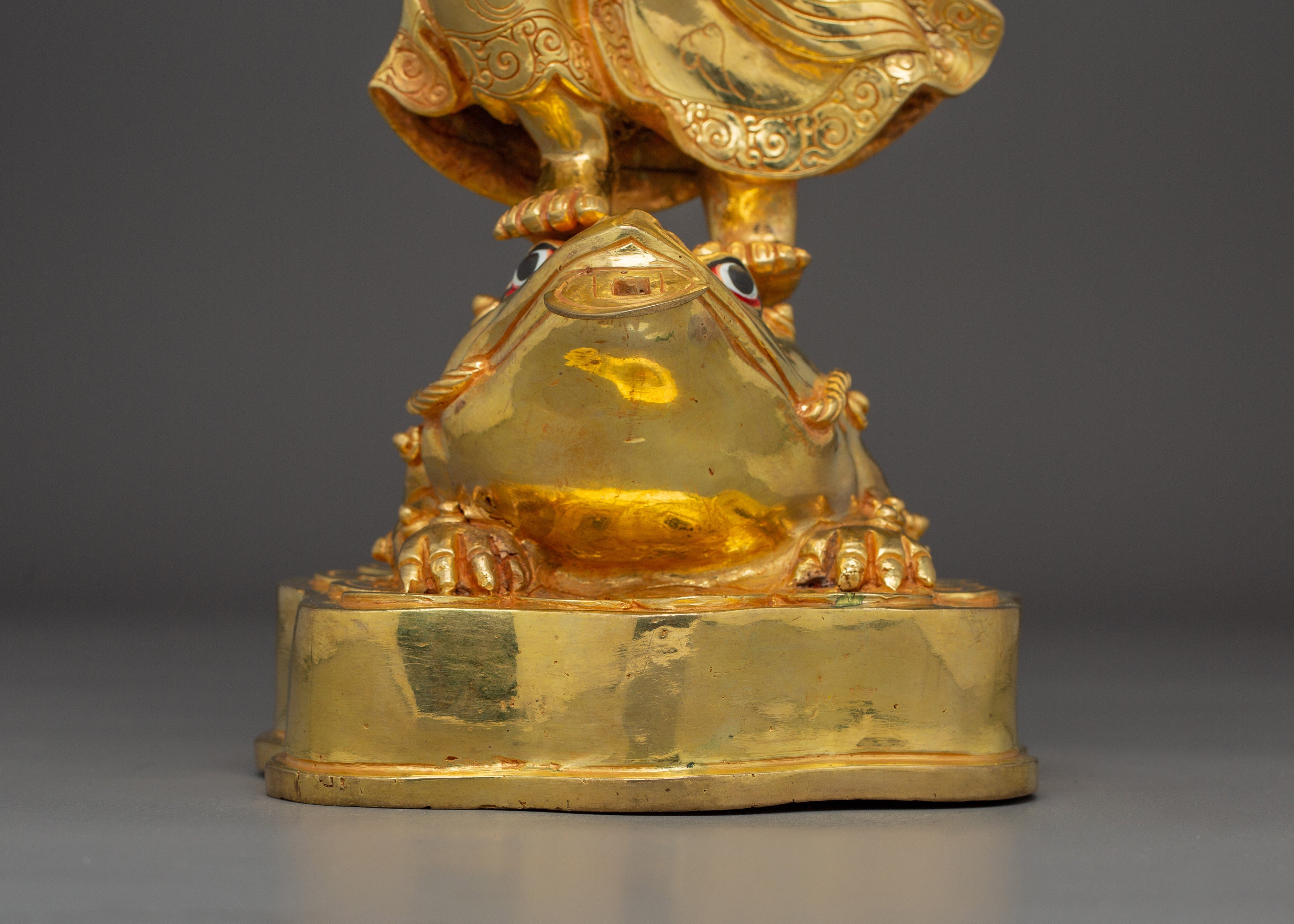 Copper Liuhai Statue | Symbol of Purity