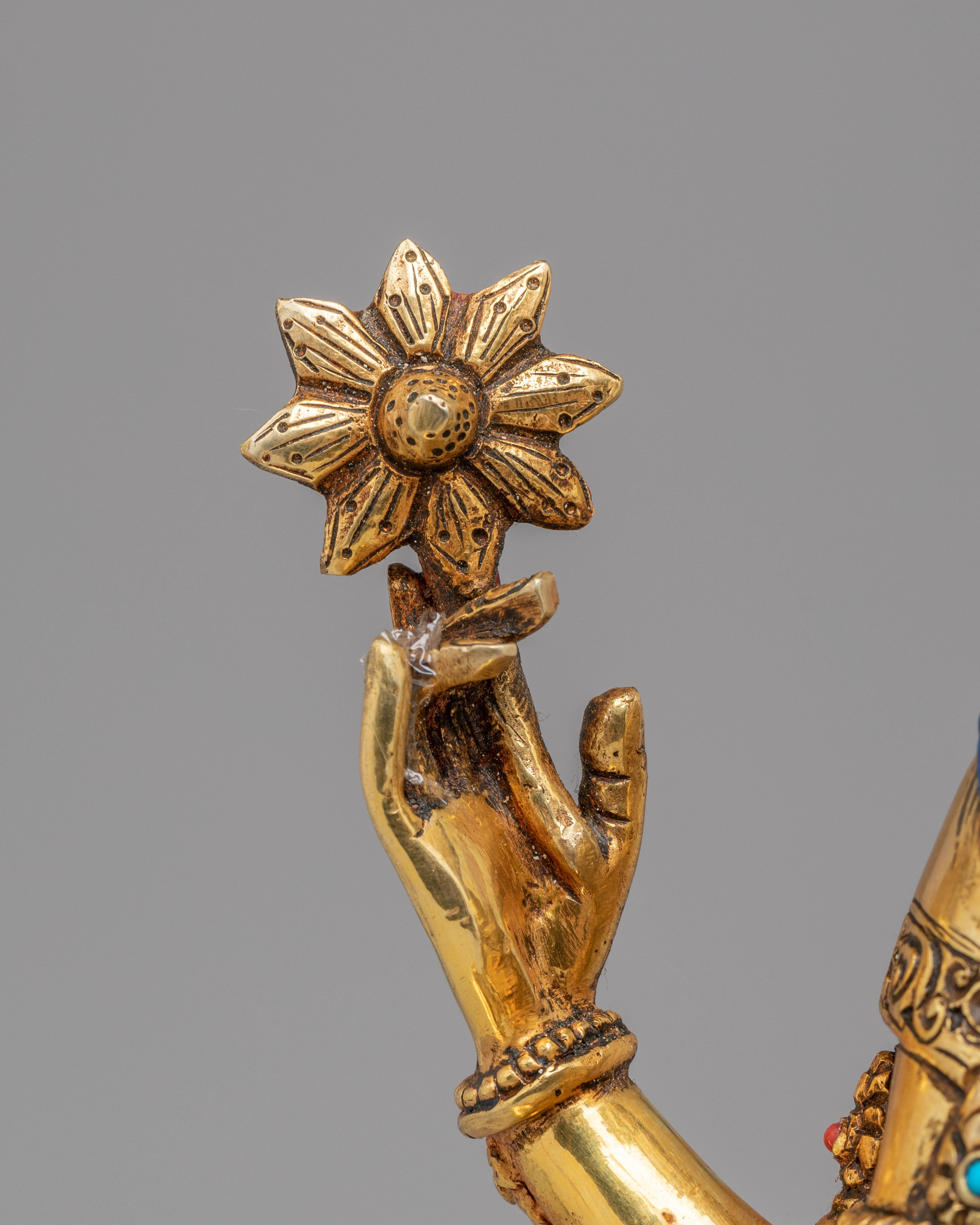 Handcrafted Bishnu Spiritual Figurine | Sacred Home Decor