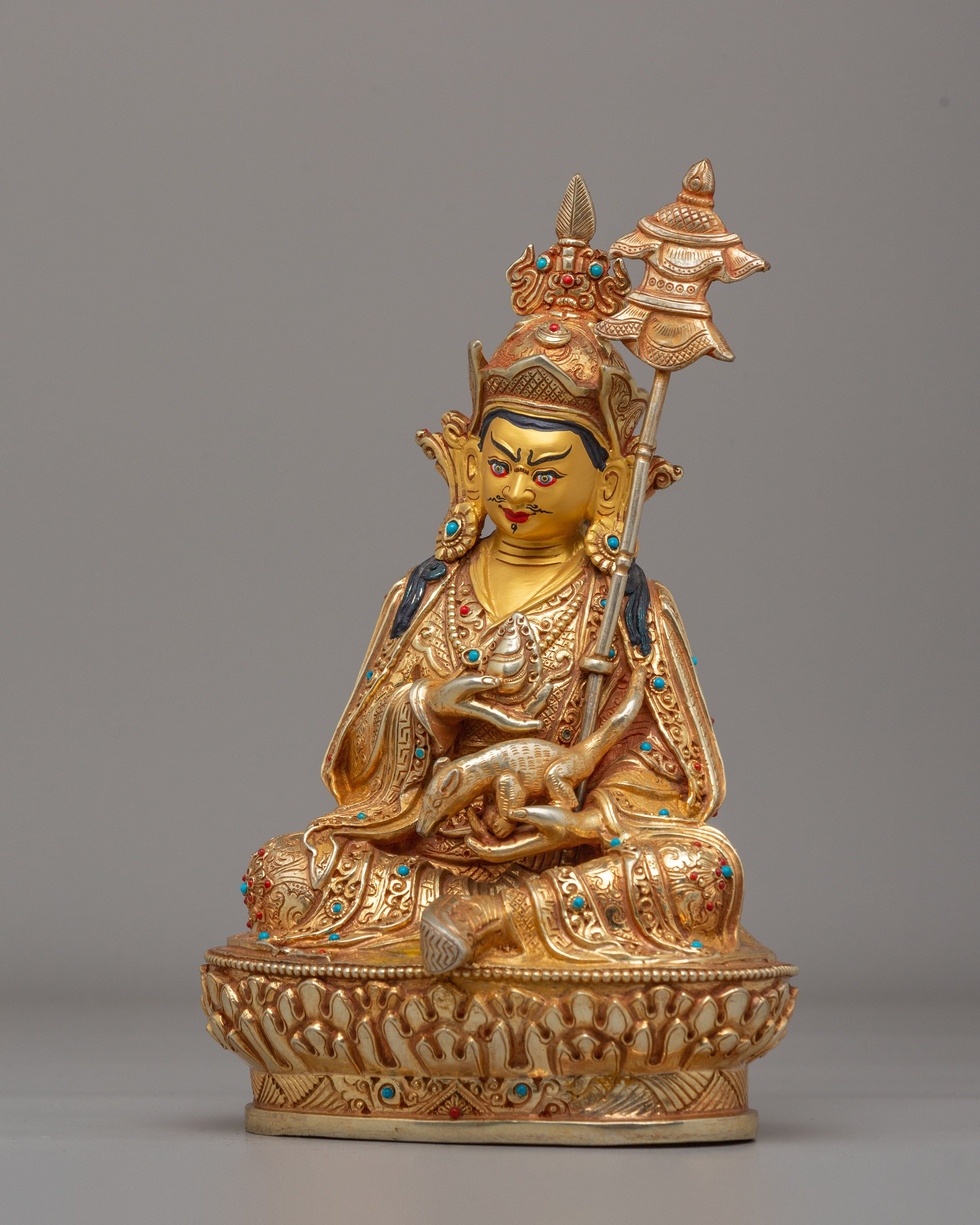Tibetan Guru Norla Deity Statue | Perfect Spiritual Home Decor