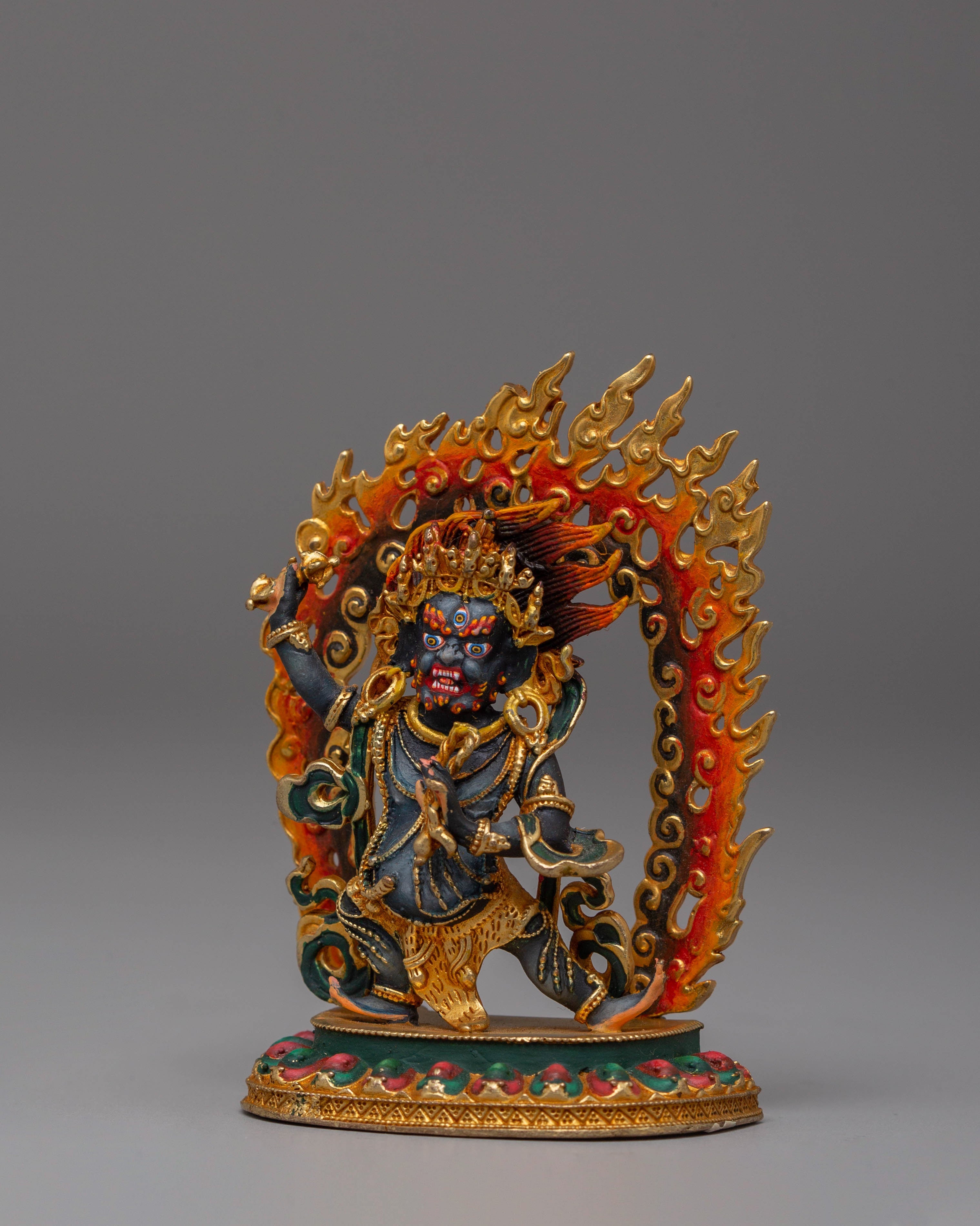 Handcrafted Vajrapani Bodhisattva Sculpture