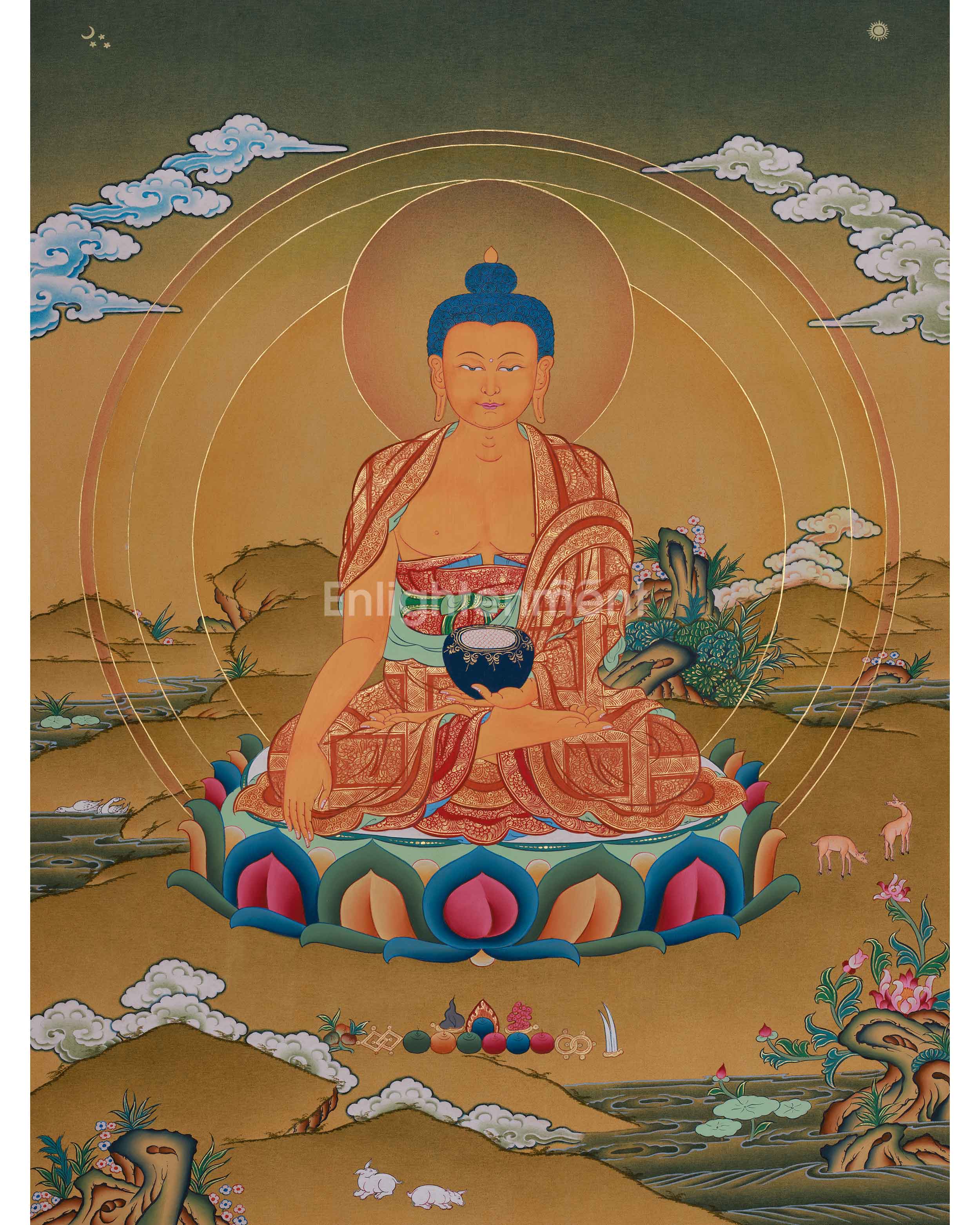 enlightenment-shakyamuni-buddha-painting