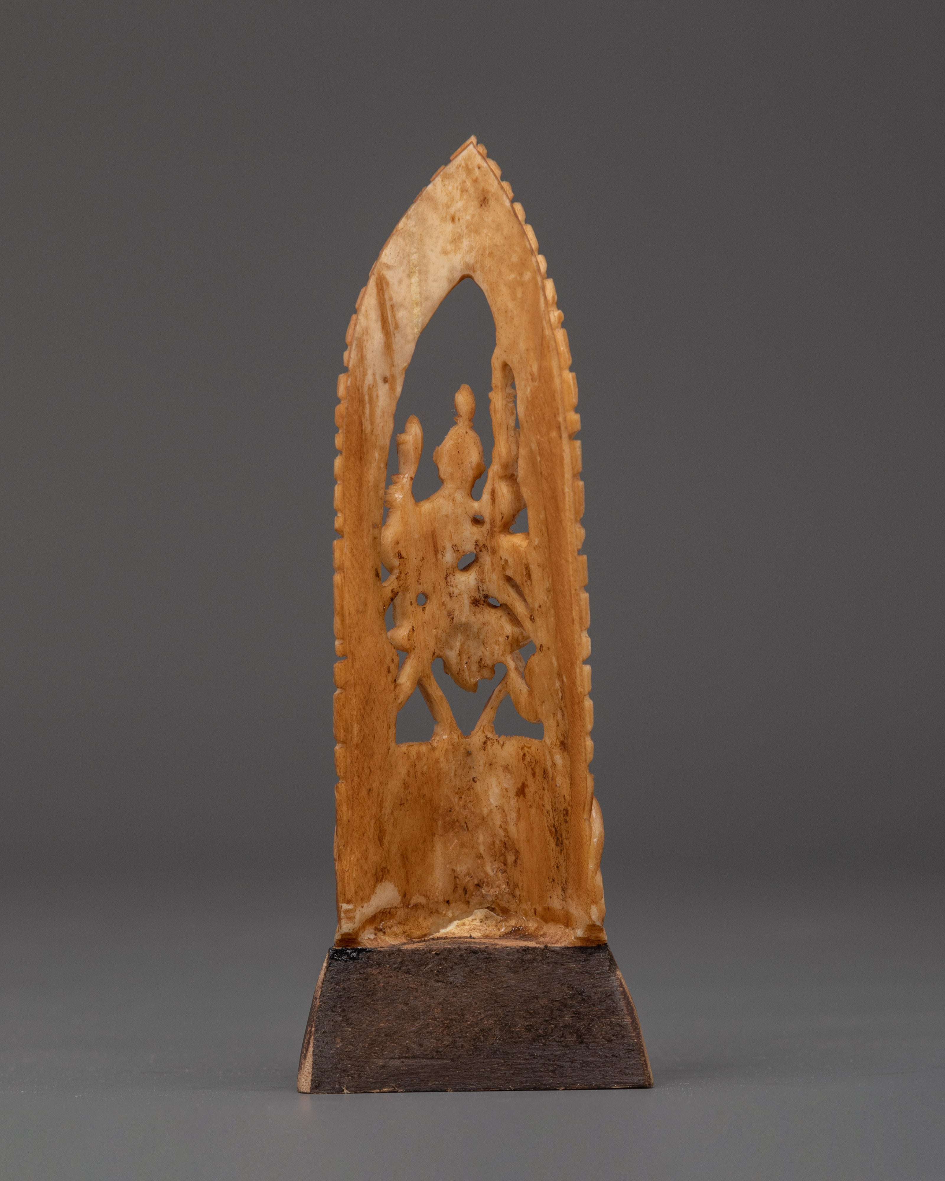 Tibetan Chitipati Bone Sculpture | Symbol of Impermanence and Spiritual Transformation