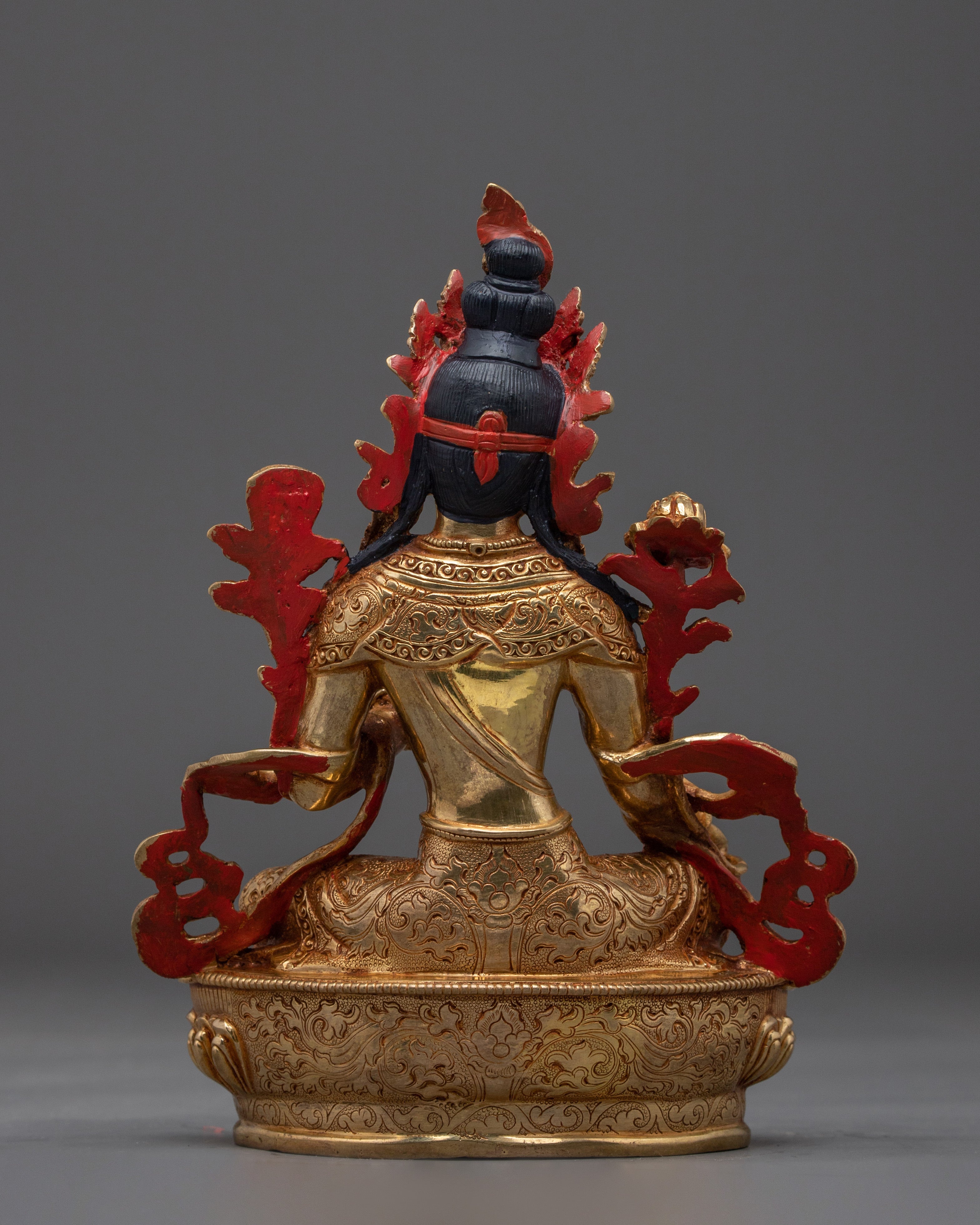 Sacred Feminine Figurine of Green Tara | Bodhisattva of Compassion