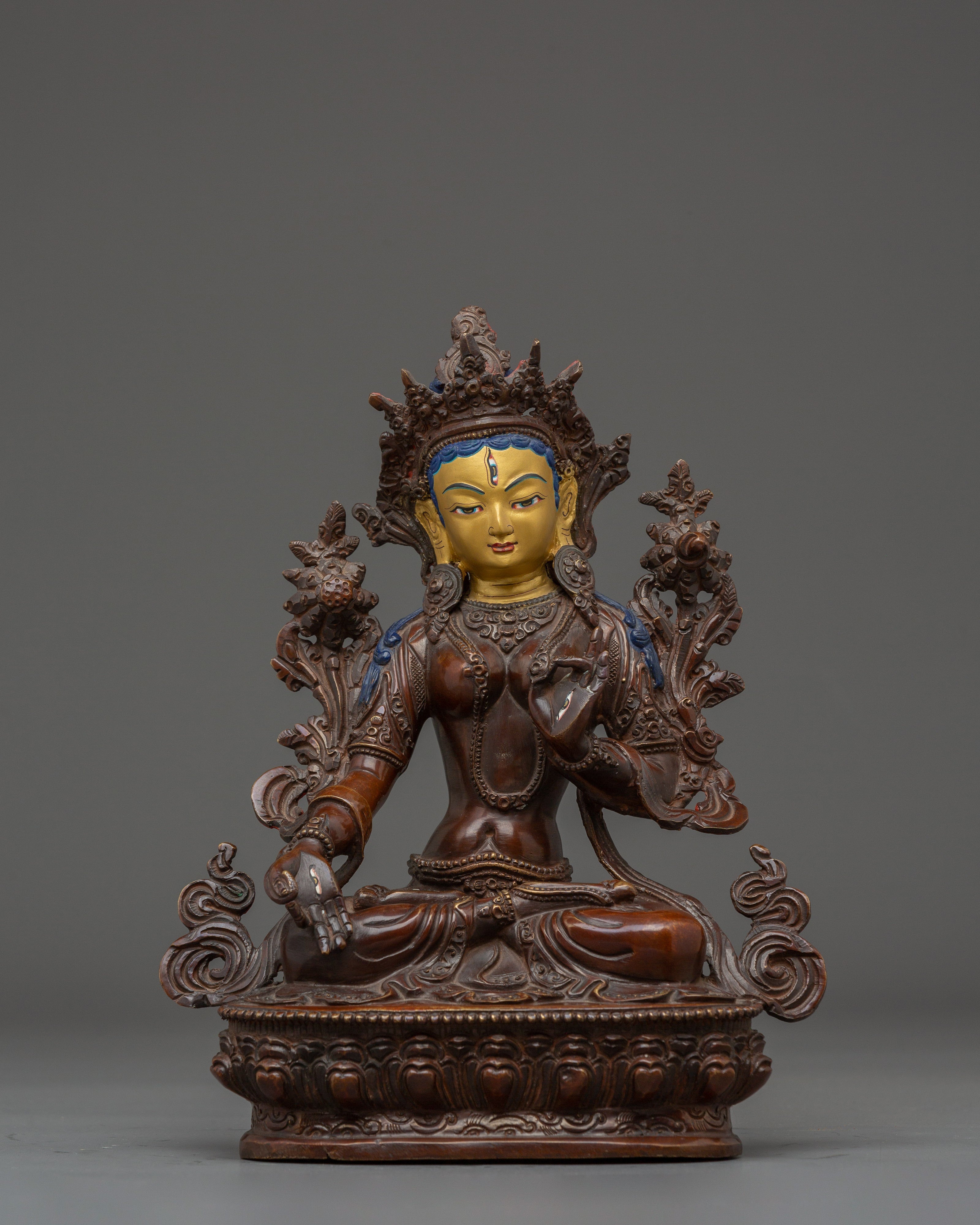 Himalayan Sitatara Altar Decor Statue