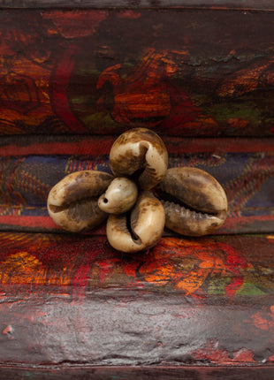 Hand-made Wooden DamaruWooden Damaru | Himalayan Spiritual Drum for Ceremonial Use