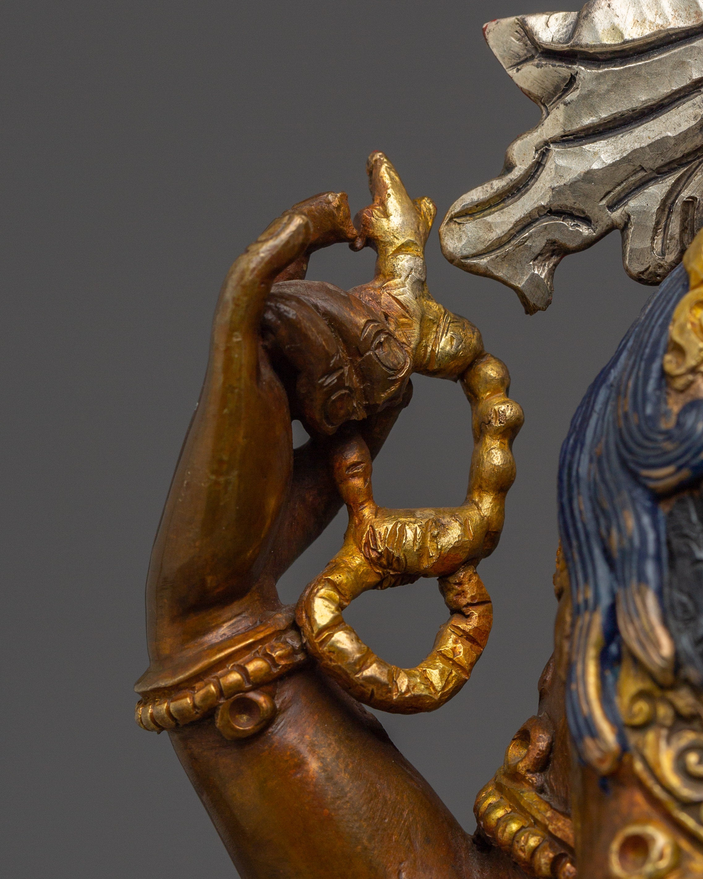 Handmade Tibetan Artwork of Chenrezig | Compassionate Bodhisattva