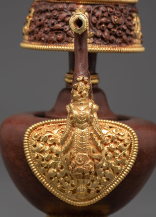 Gold-Plated Bhumba Ritual Set | Sacred Ritual Decor