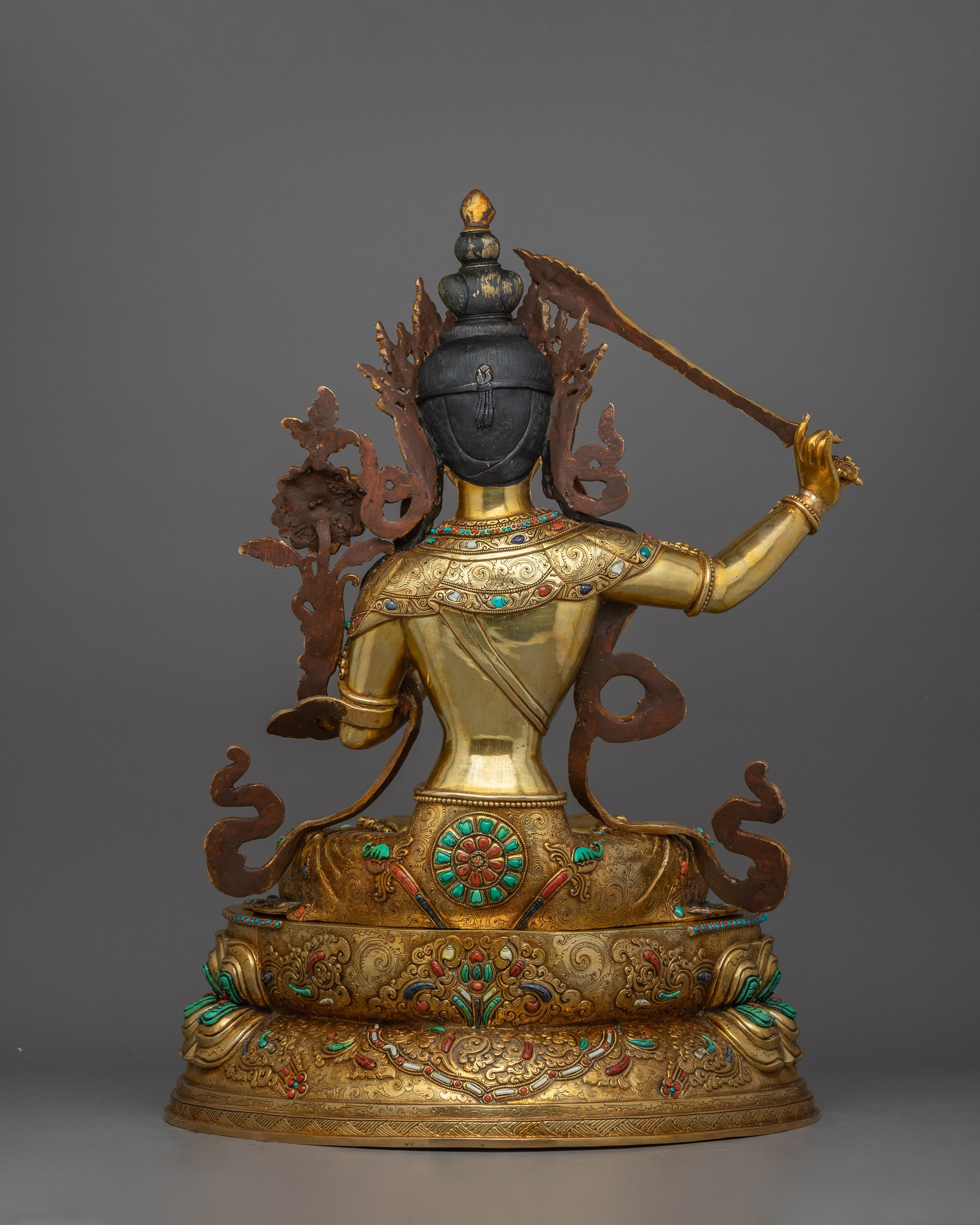 Himalayan Sculpture Of Manjushri | Lord of Speech