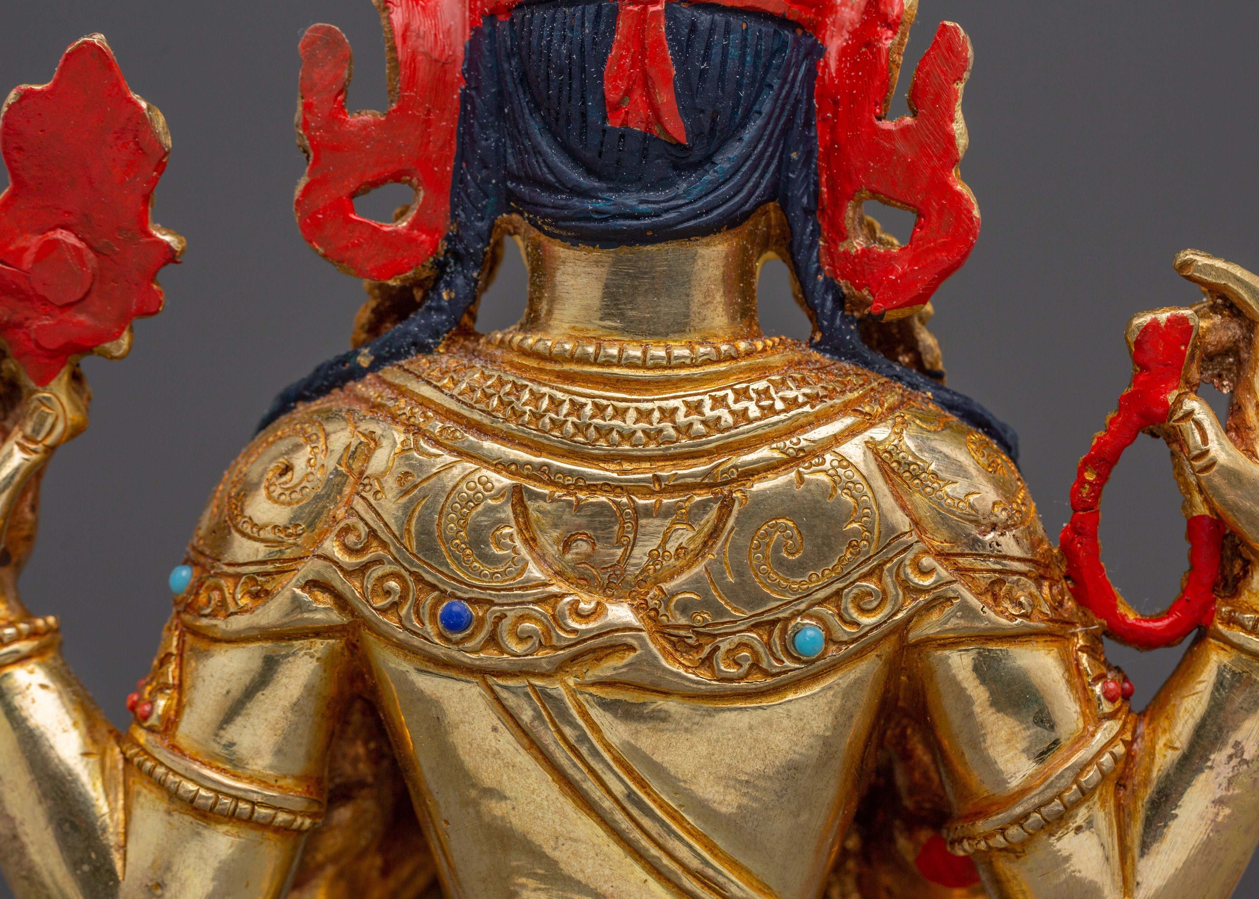 Bodhisattva of Kindness Chenrezig Figurine | Avalokiteshvara Artwork