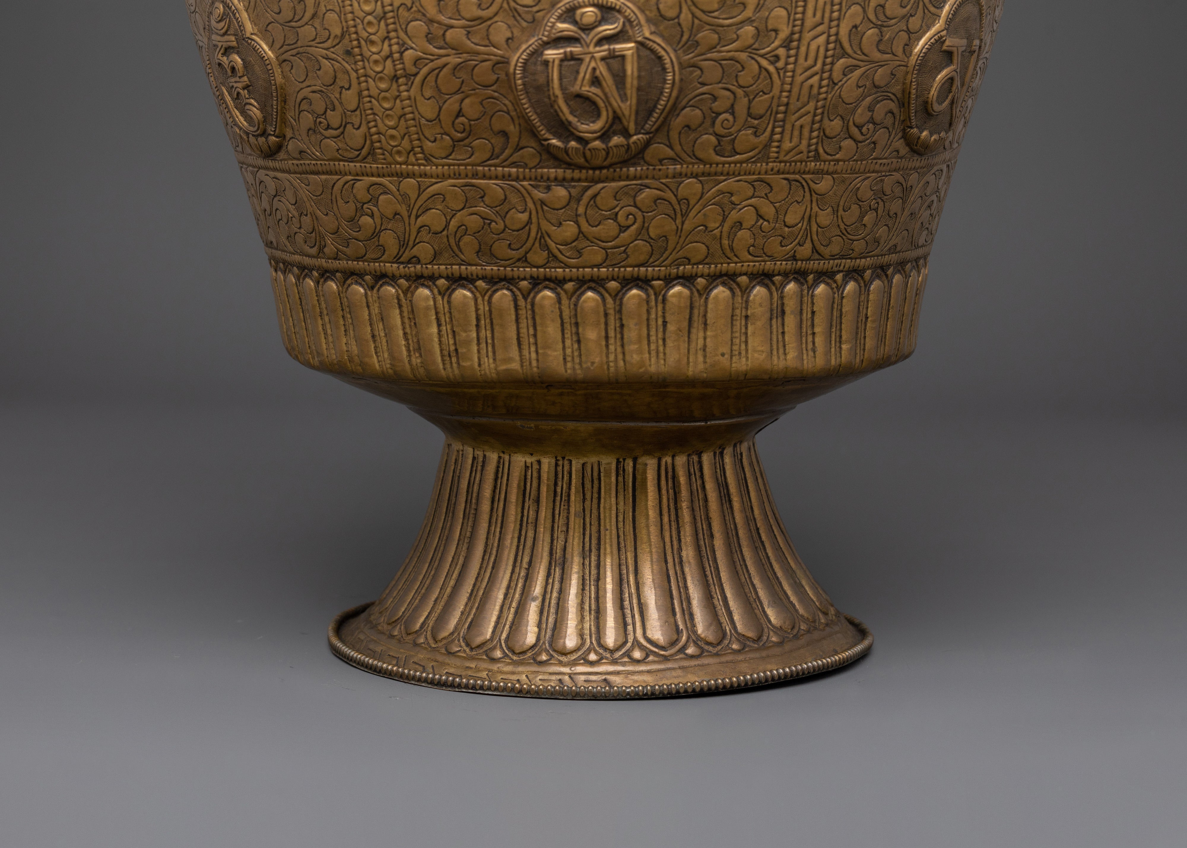 Handcrafted Decorative Flower Vase | Spiritual Tibetan Buddhist Alter