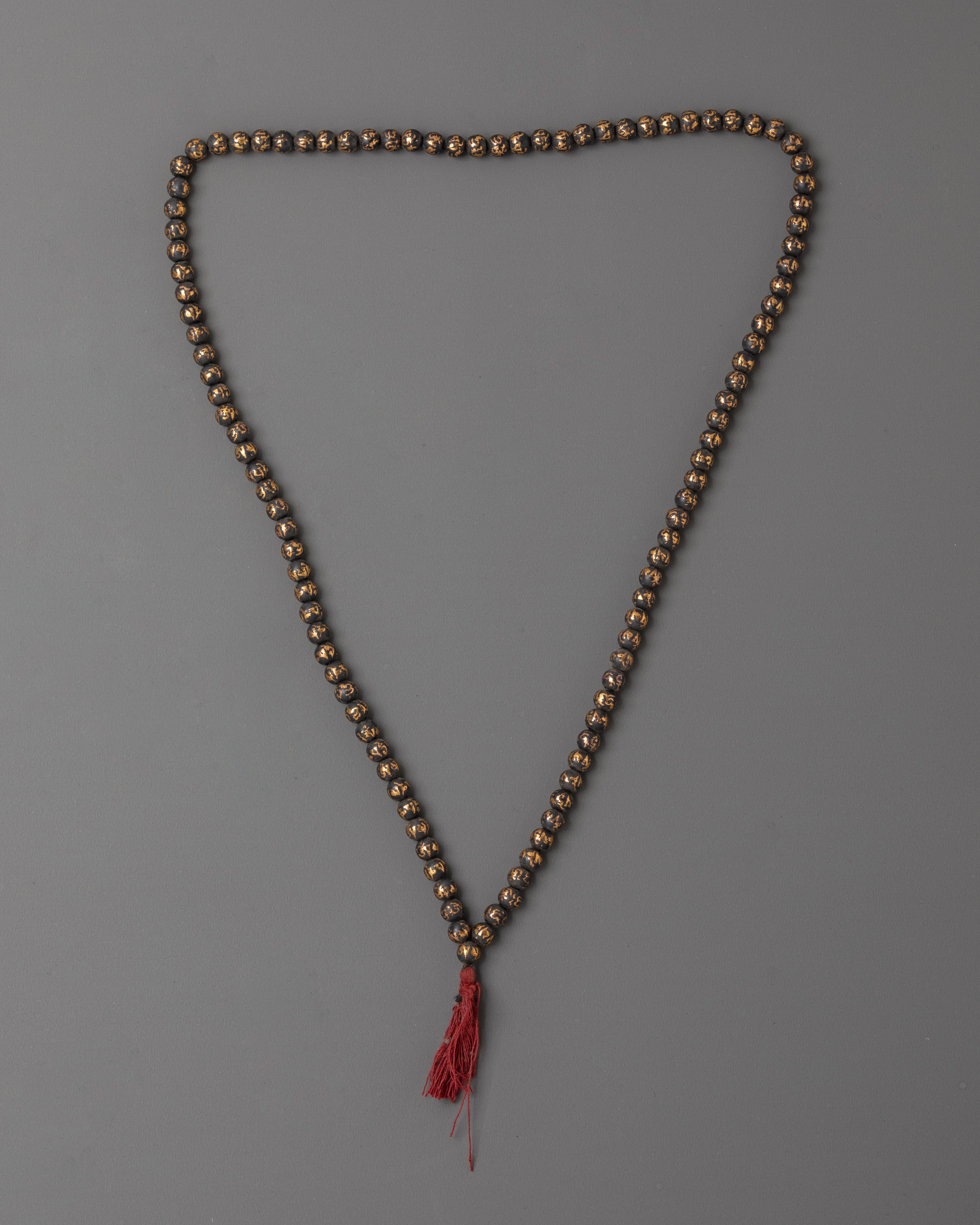 Tibetan Iron Mala | Handmade Prayer Beads