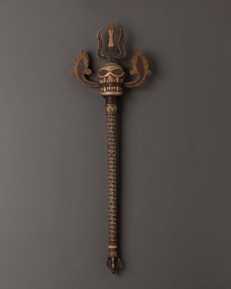 Khatvanga Ritual Staff