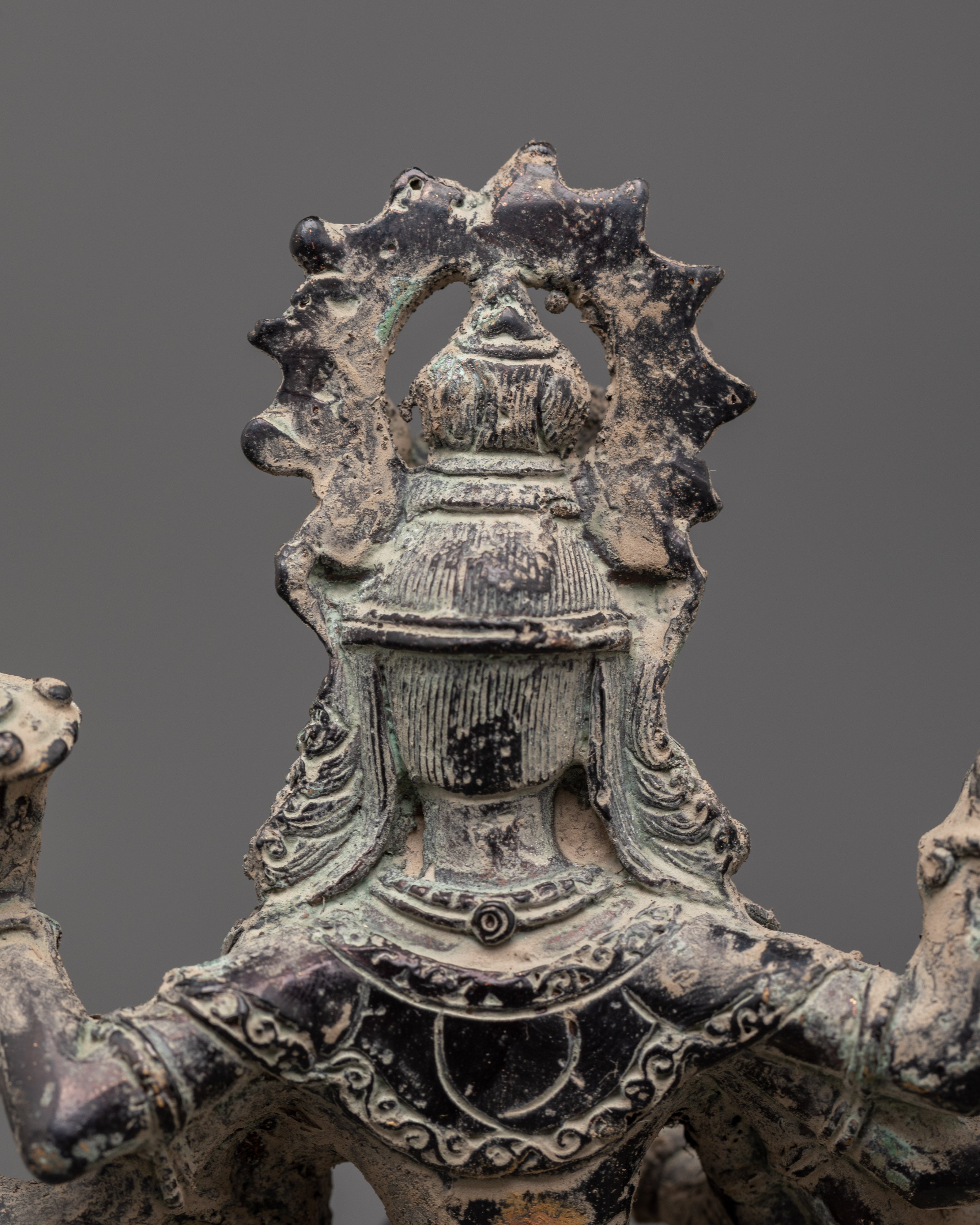 Handmade Brass Durga Statue for Protection and Strength