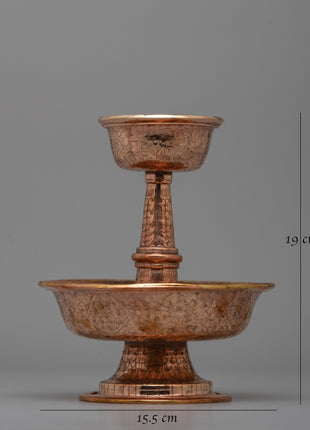 Serkyem Water Offering Set | Sacred Tool for Prayers, Meditation, and Blessings