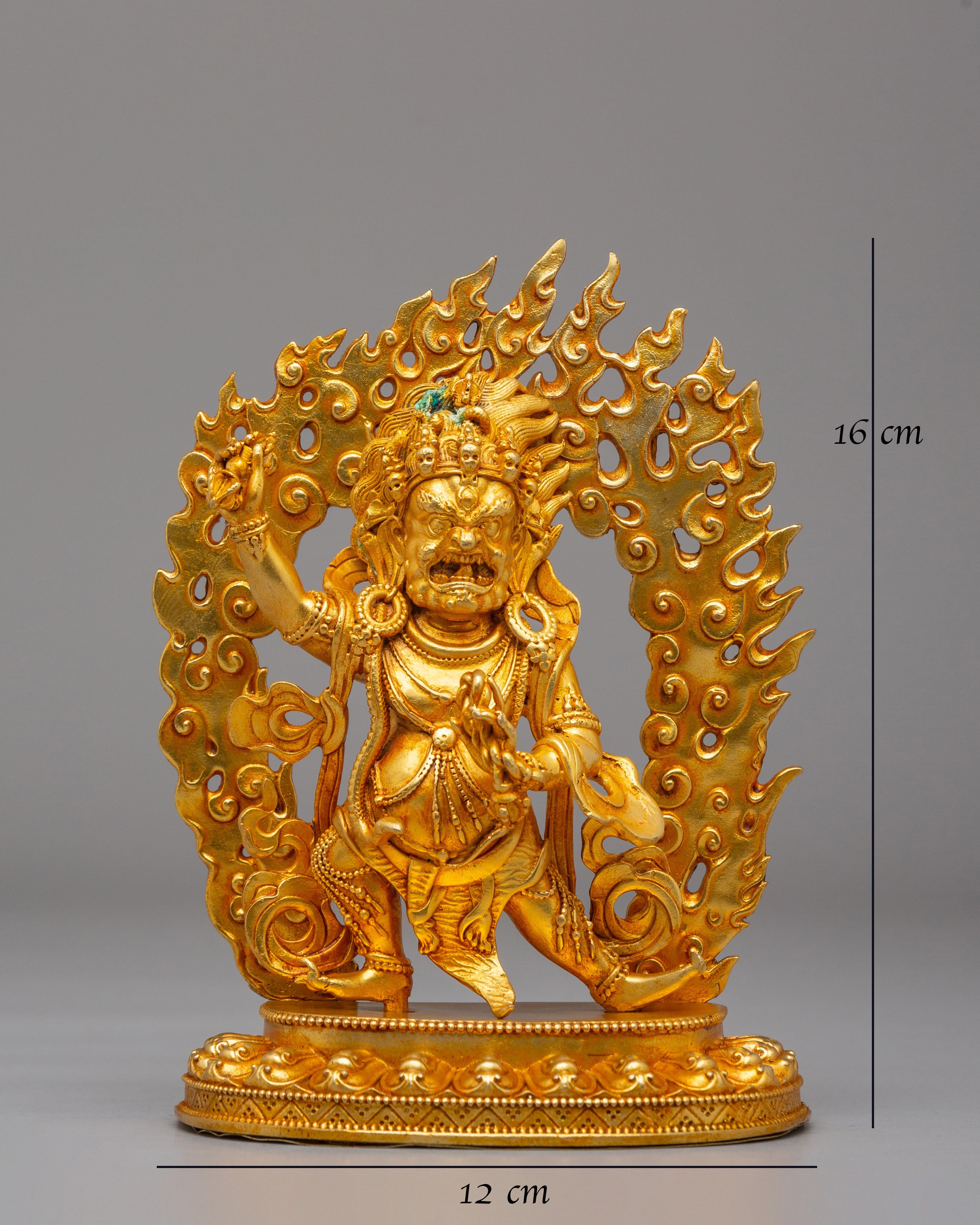 Spiritual Himalayan Vajrapani Statue | Symbol of Enlightened Power and Protection