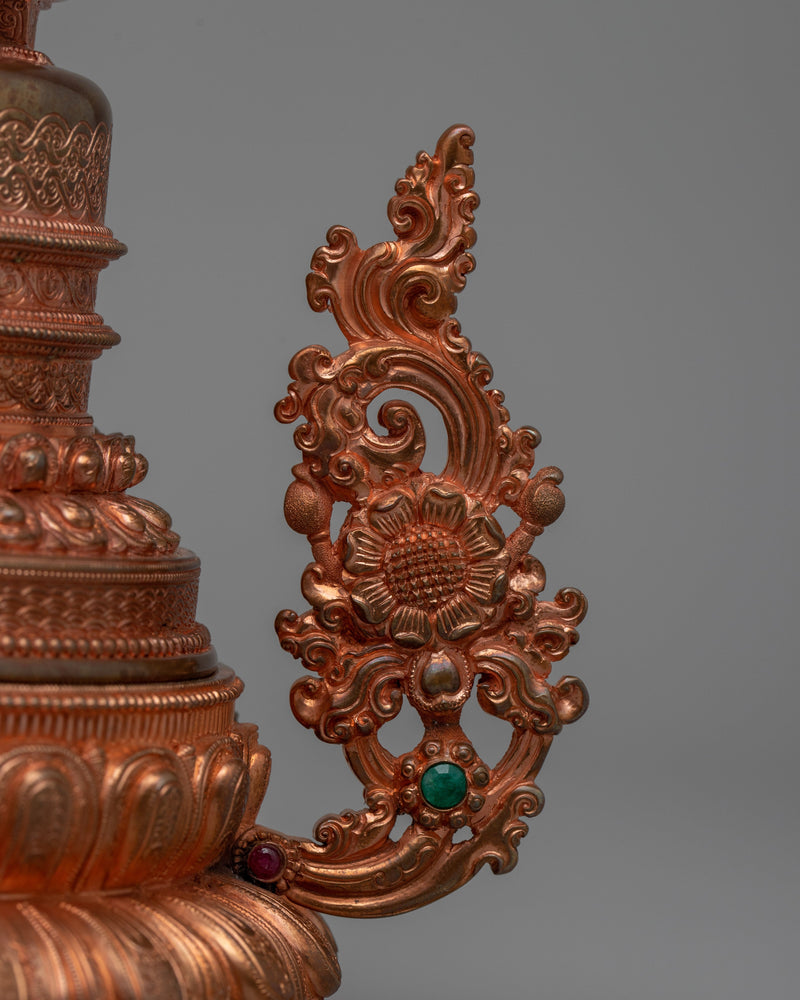 Decorative Stupa Tibetan | Sacred Symbol for Meditation and Harmony