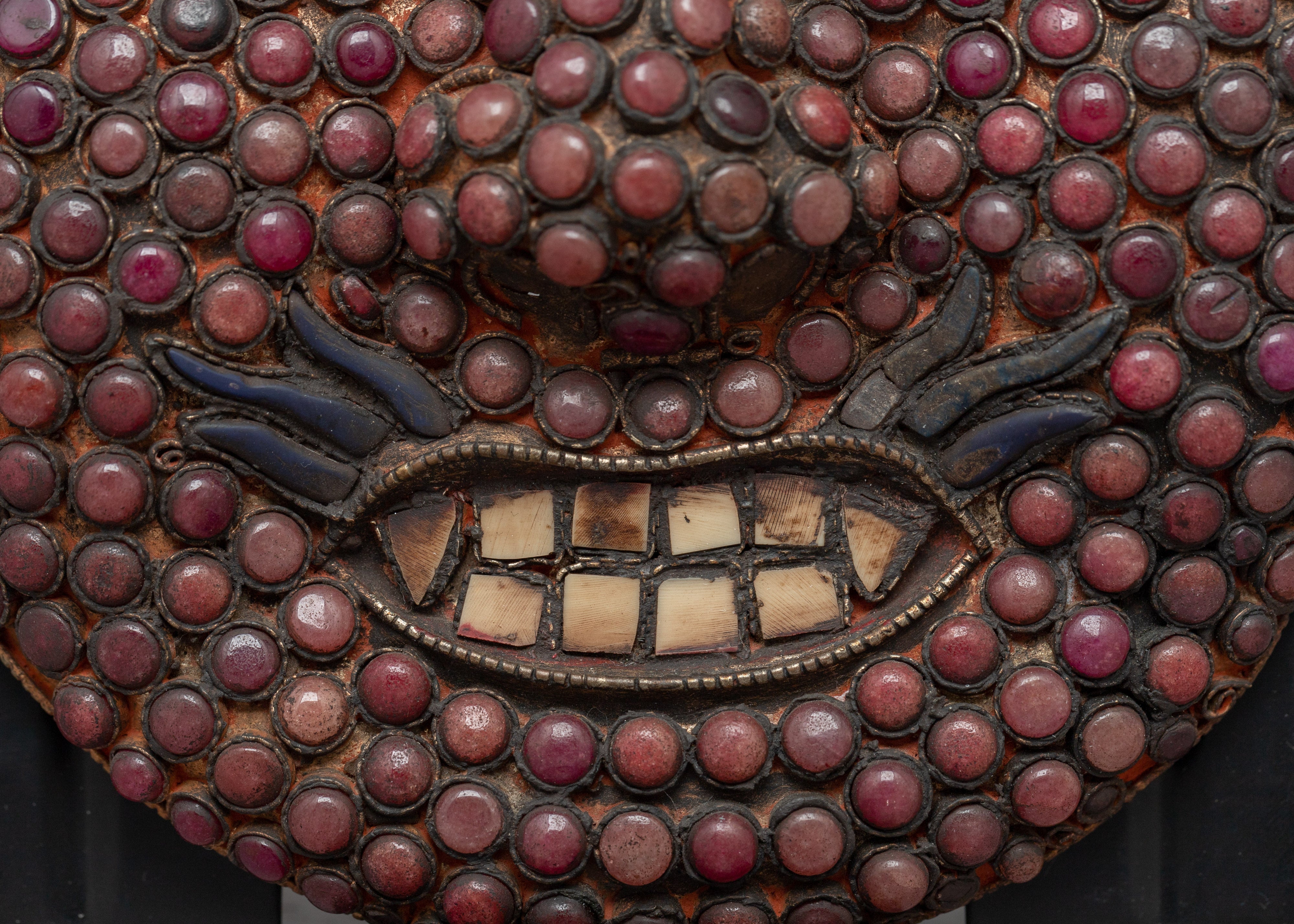 Handcrafted Tibetan Copper Mask | A Symbol of Protection, Power & Spiritual Energy
