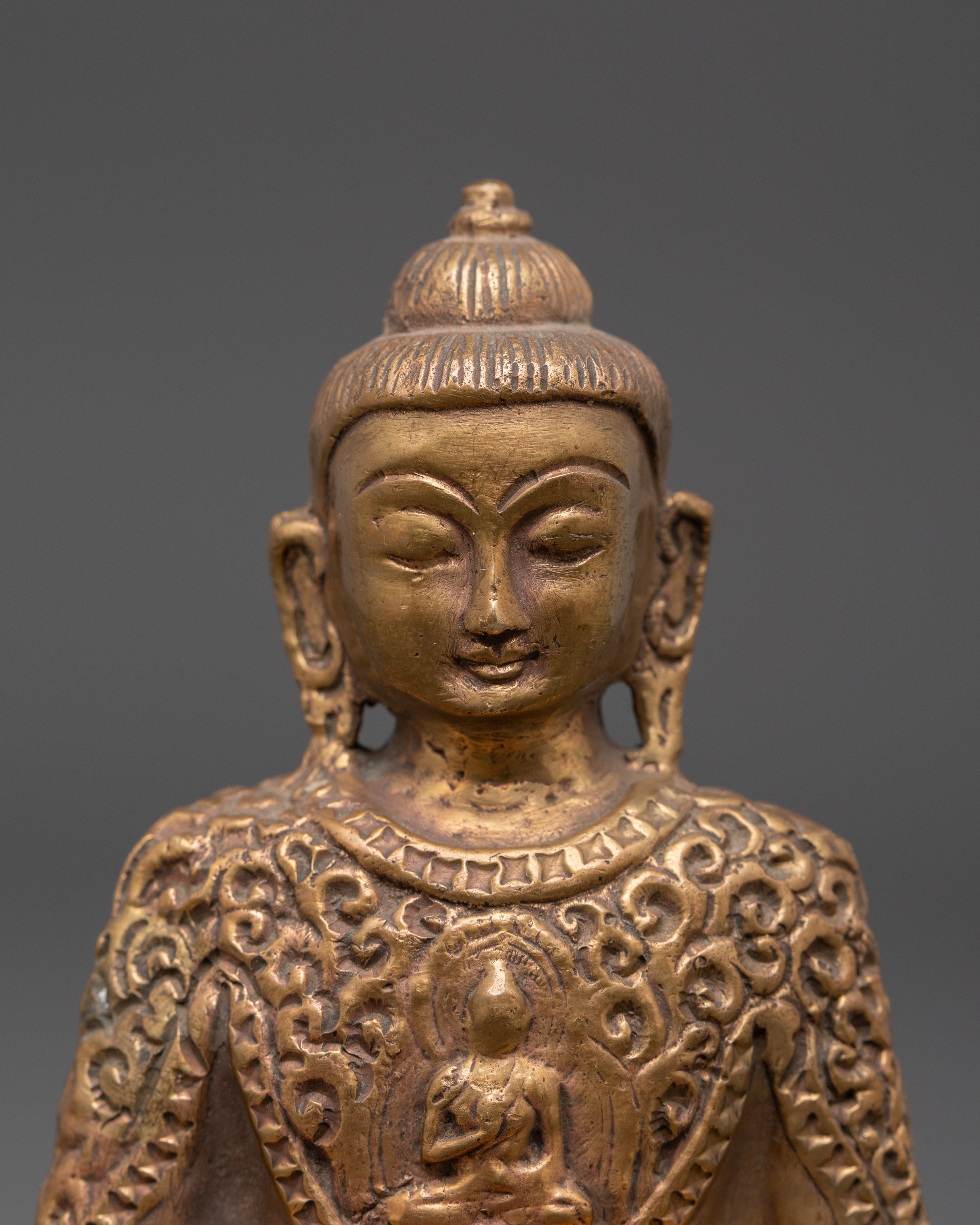Sacred Amitabha Buddha Figurine | Symbol of Peace, and Infinite Light