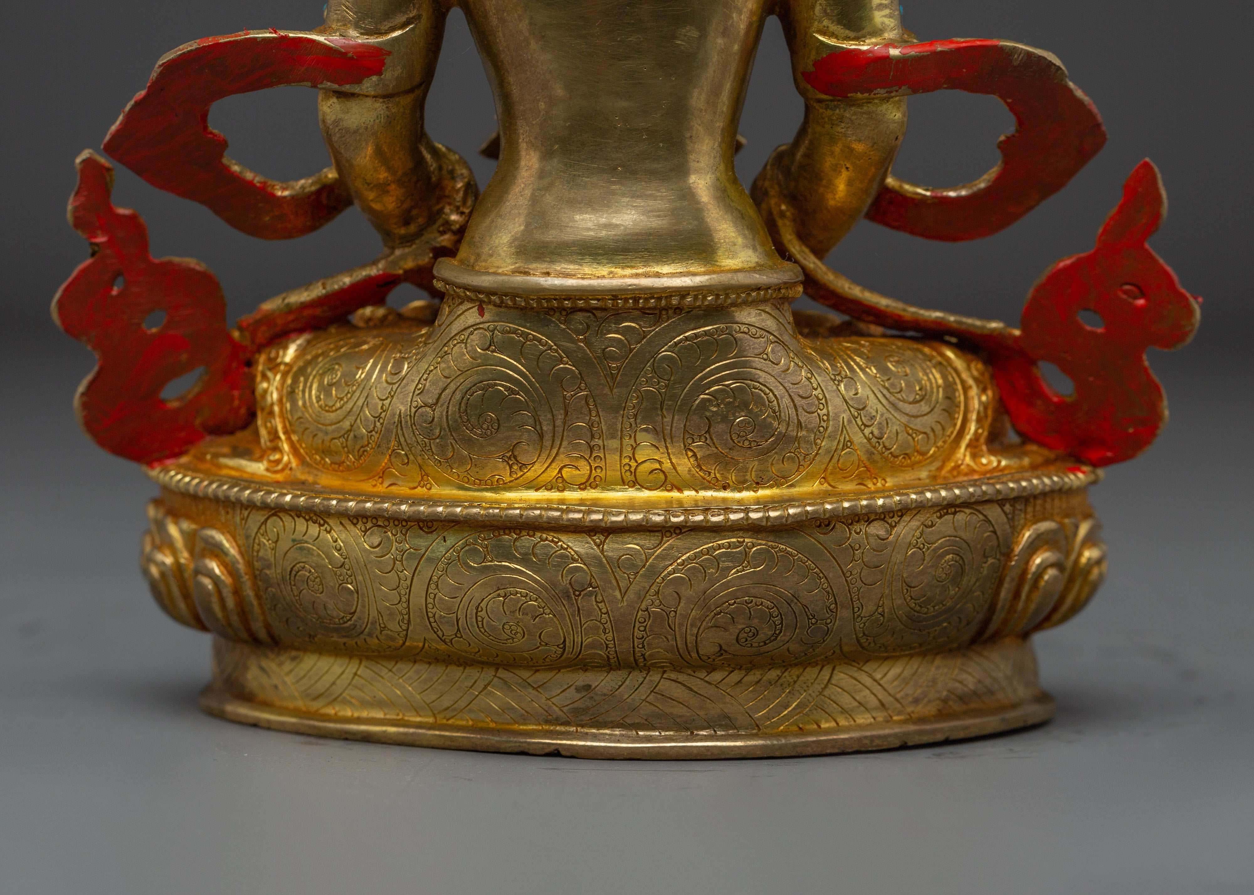 Dharmachakra Vairocana Statue | Meditation and Peace Decor