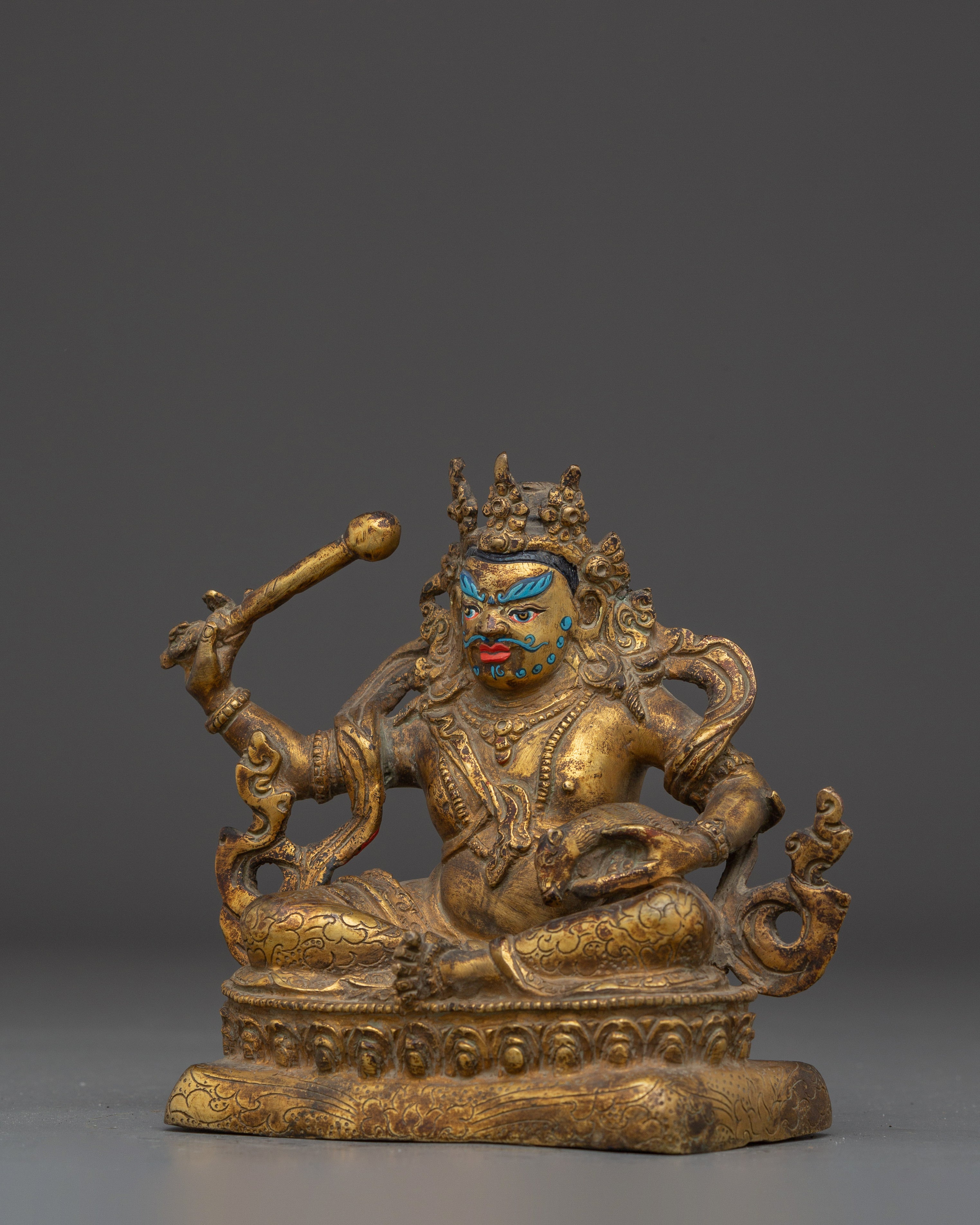 Virulhaka Copper Statue | Heavenly King of the South