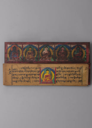 Handcrafted Tibetan Book Cover with Dragon Motif | Perfect for Spiritual Decor