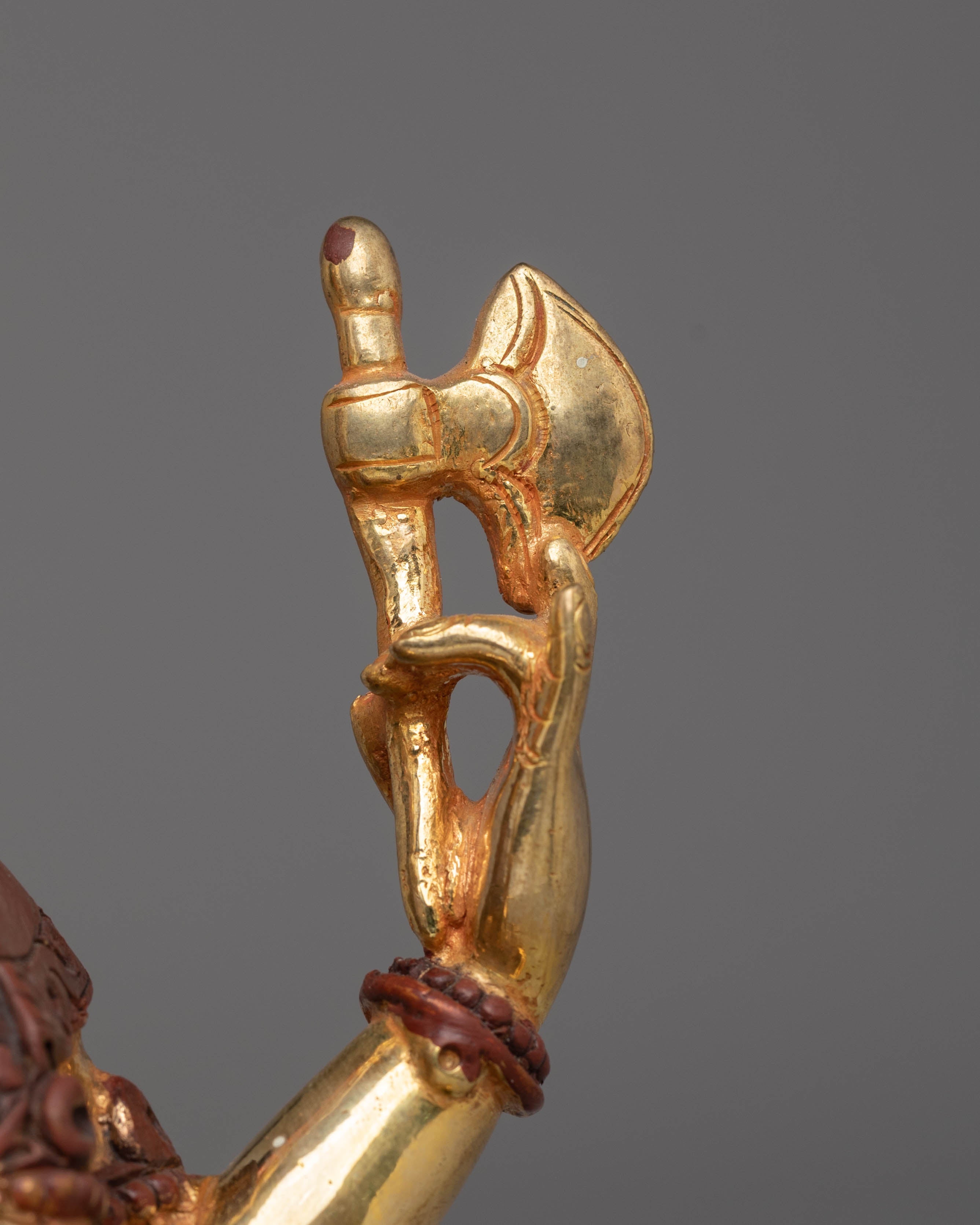 Golden Ganesh Wealth Deity Statue | Hindu God of Prosperity & Wisdom