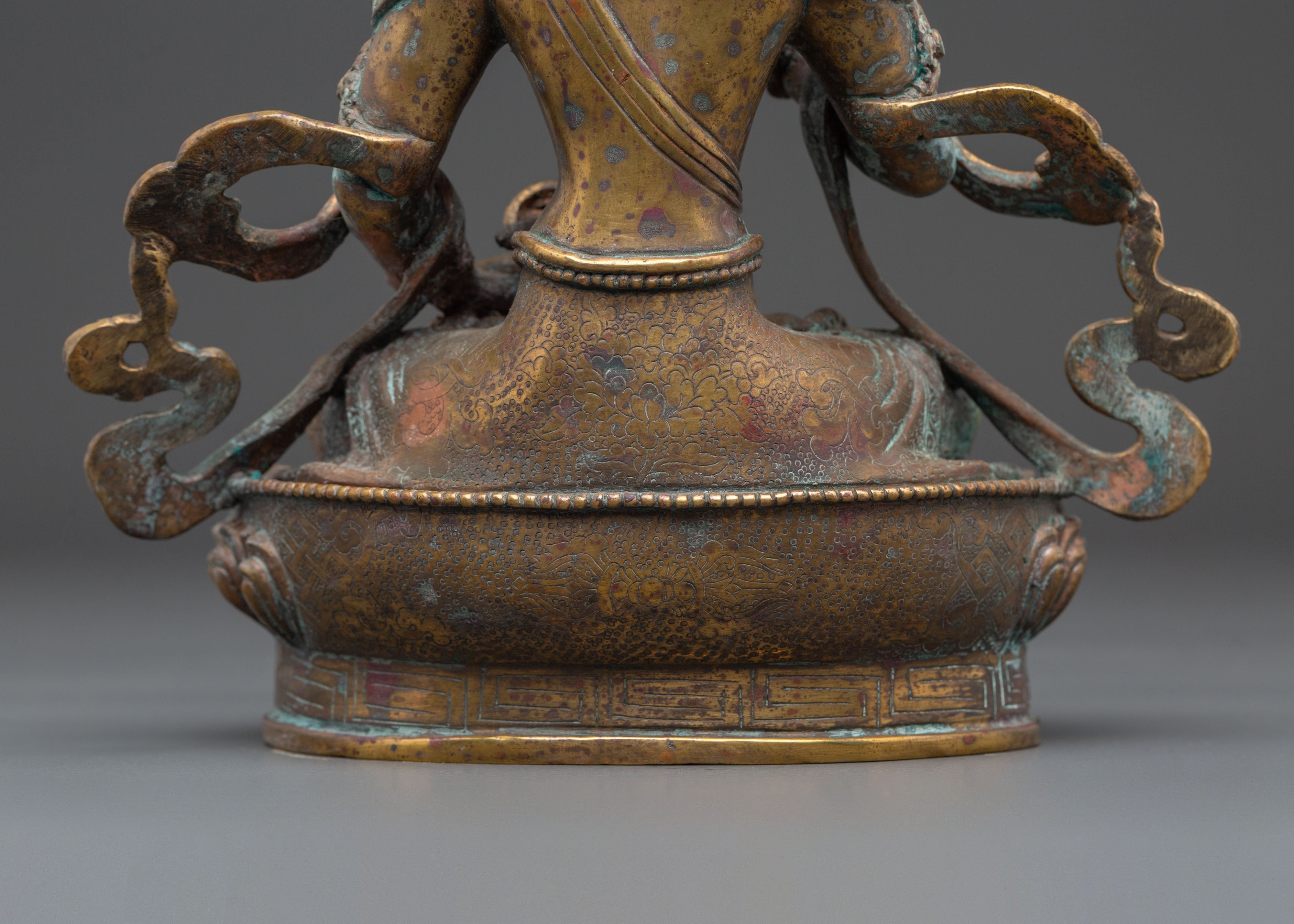 Sacred Purification Deity Vajrasattva Statue | Tibetan Buddhist Sculpture