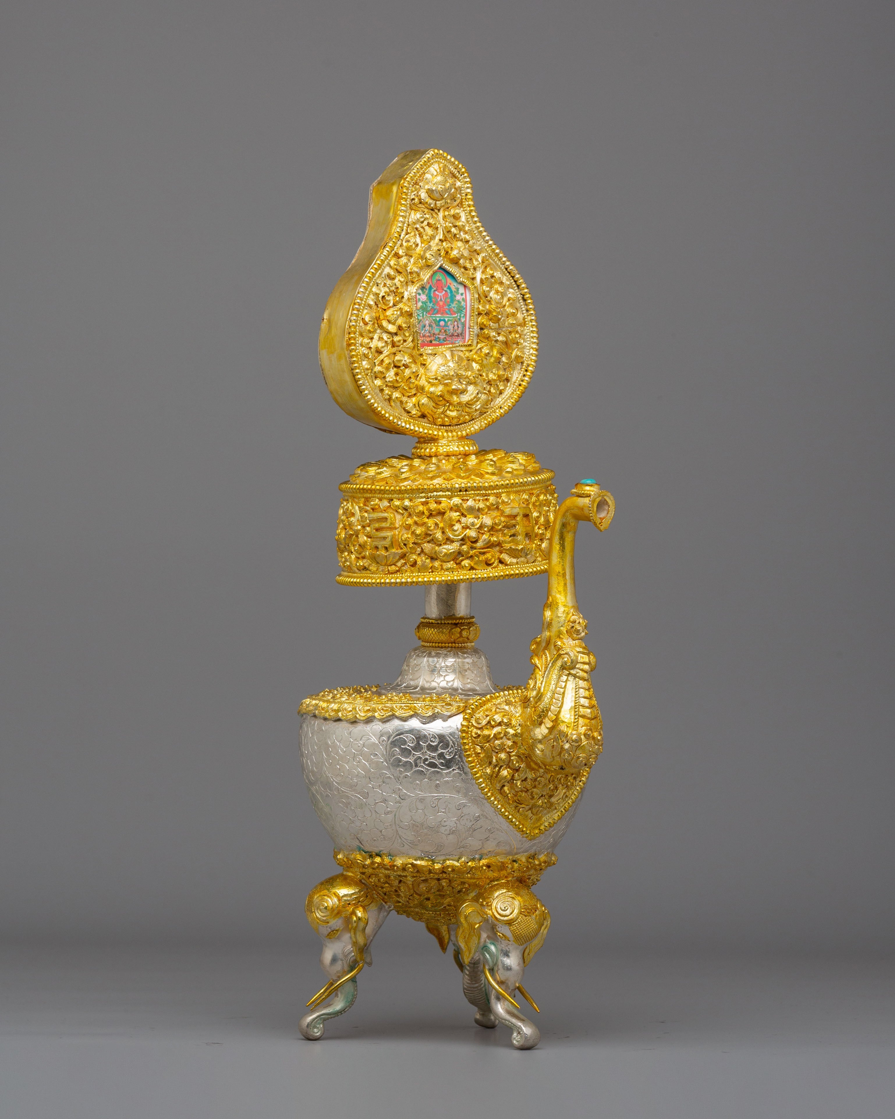 Traditional Bhumba Set for Ritual | Handcrafted Ritual Vessel