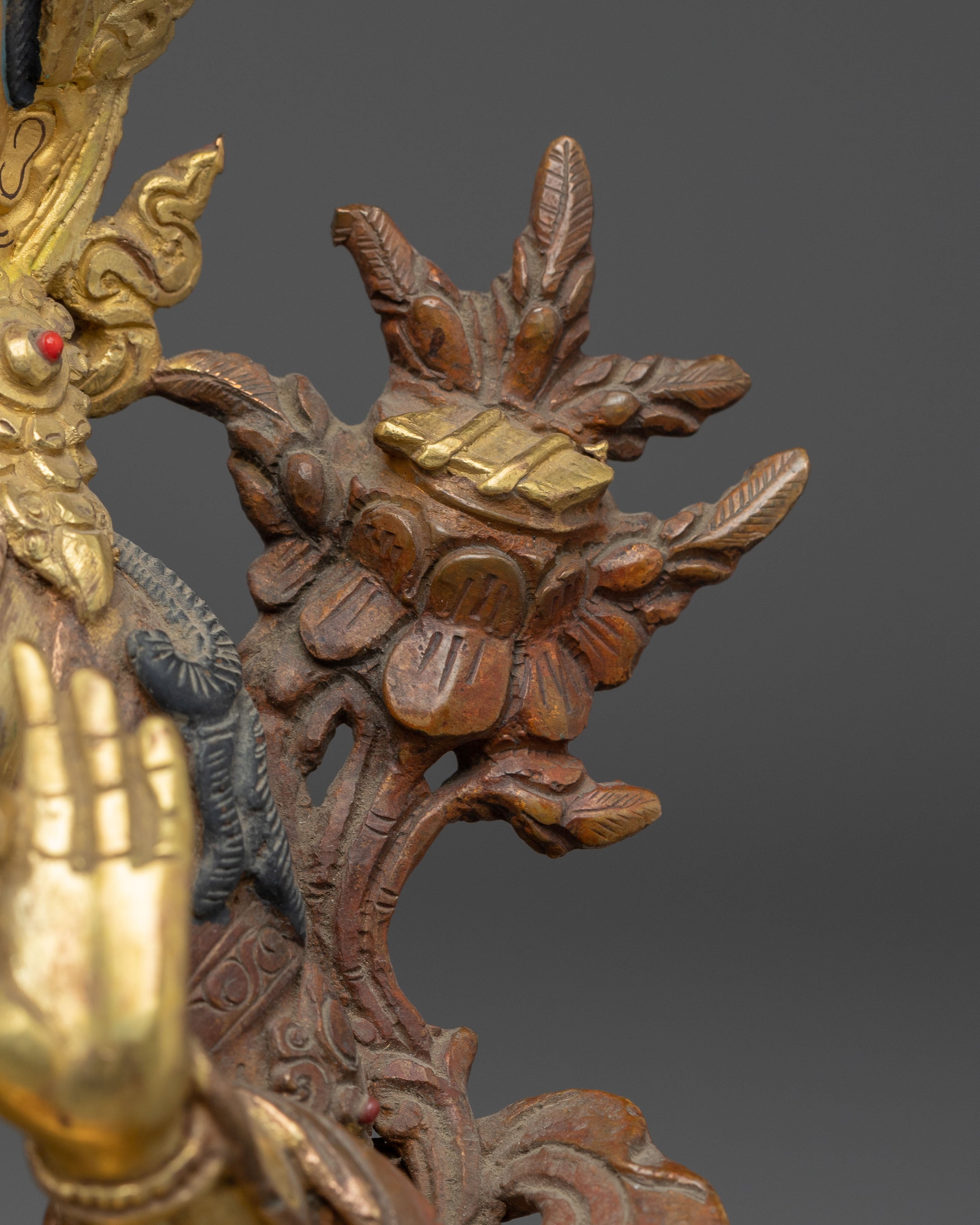 Manjushri With Flaming Sword Statue | A Symbol of Wisdom