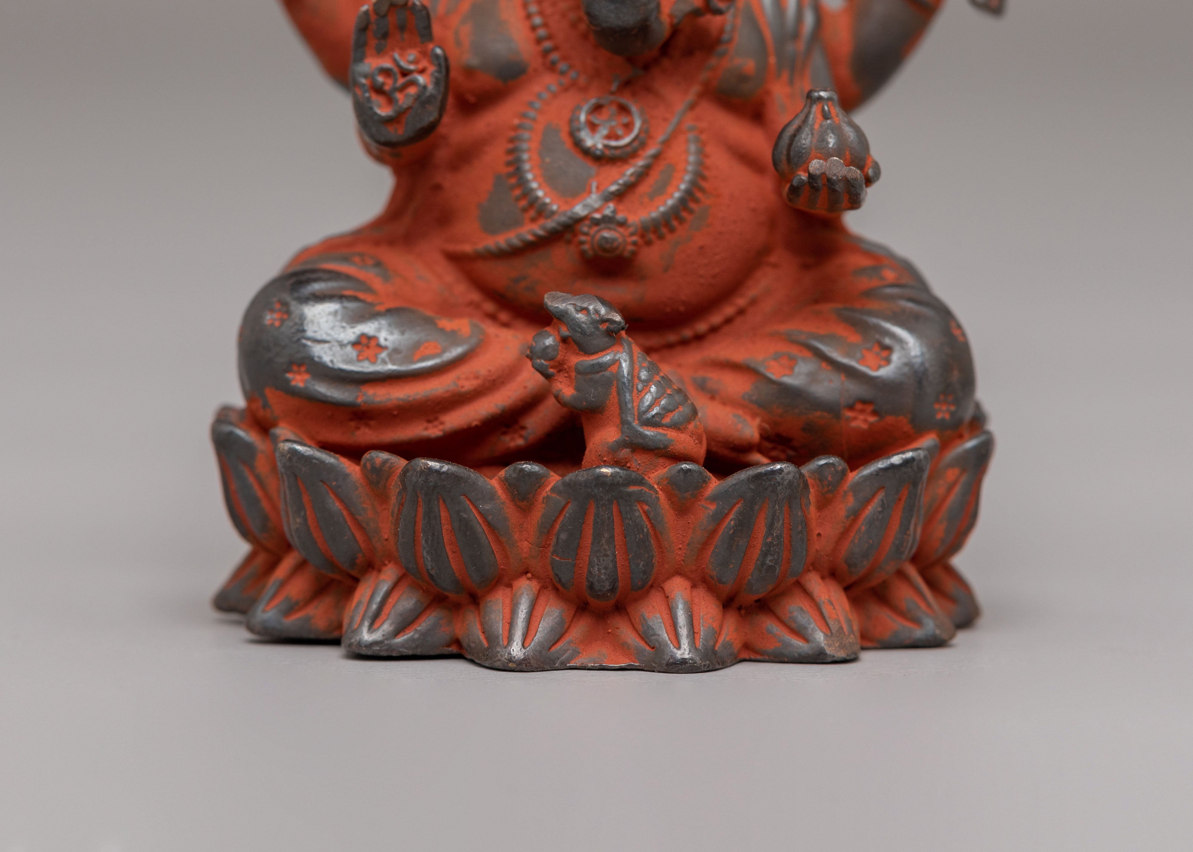 Sacred Ganpati Statue | Hindu Deity Figurine