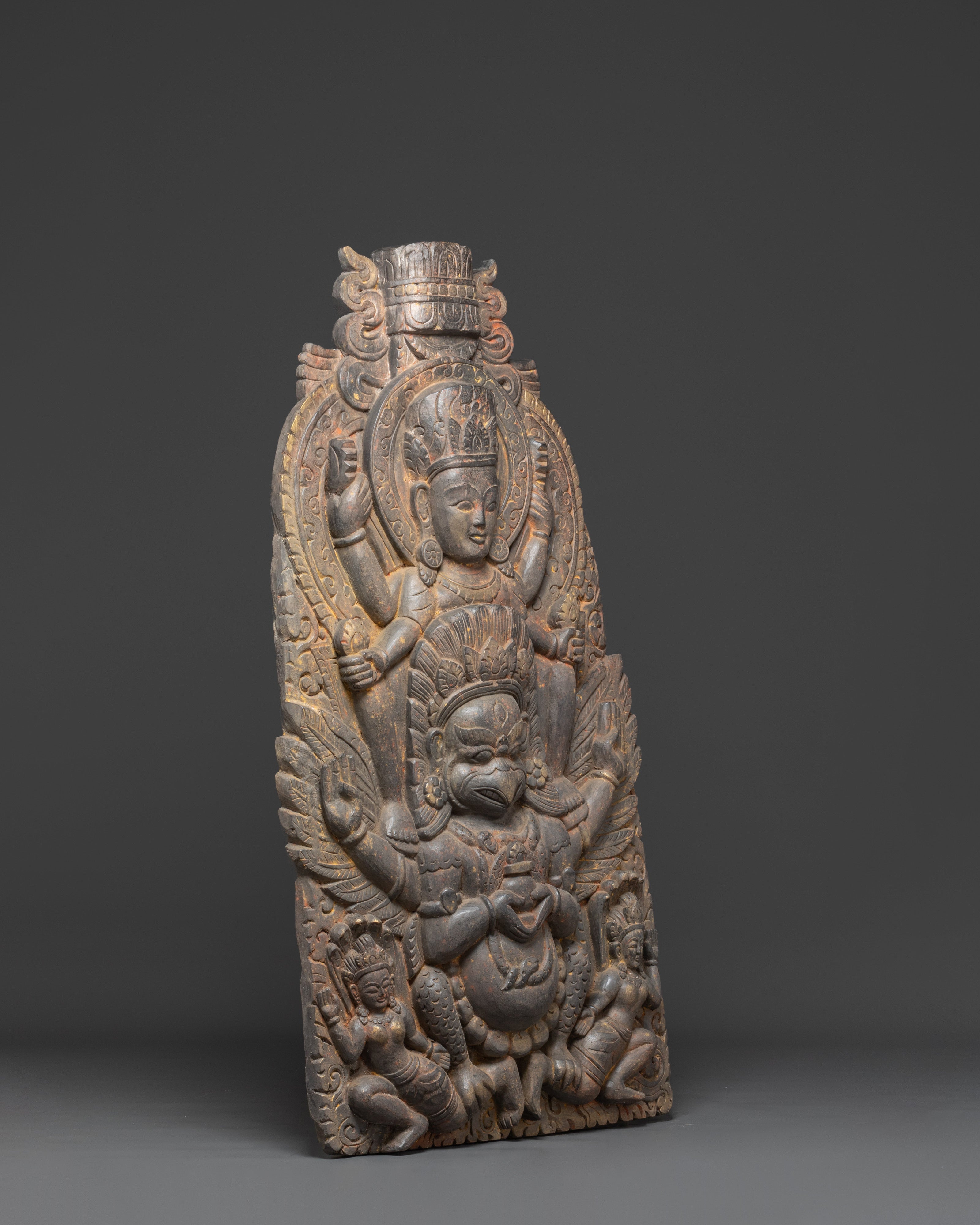 Garuda Statue for Buddhist Altar | Mythical Bird Sculpture