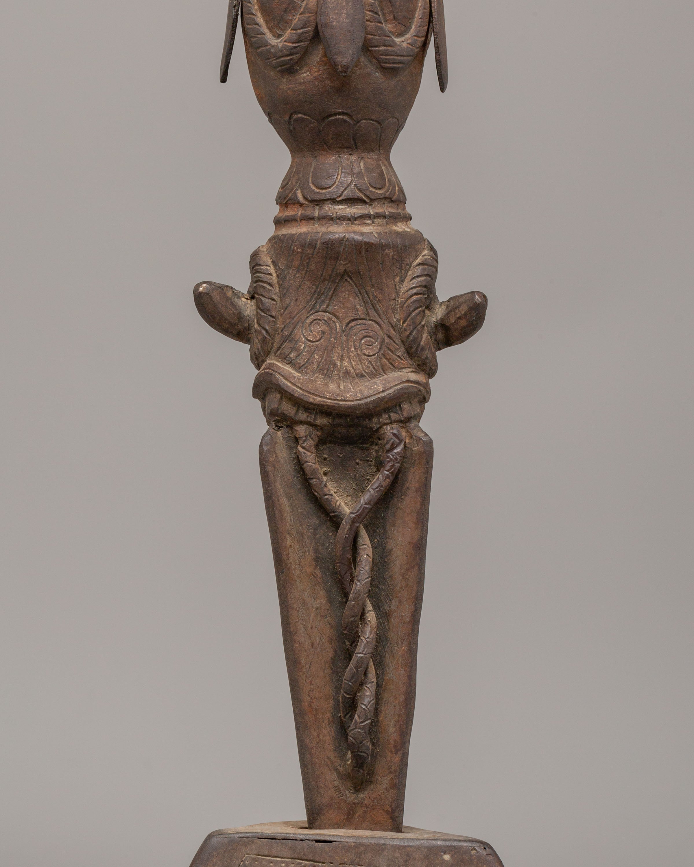 Tibetan Ceremonial Phurba | Sacred Ritual Dagger for Tantric Practices