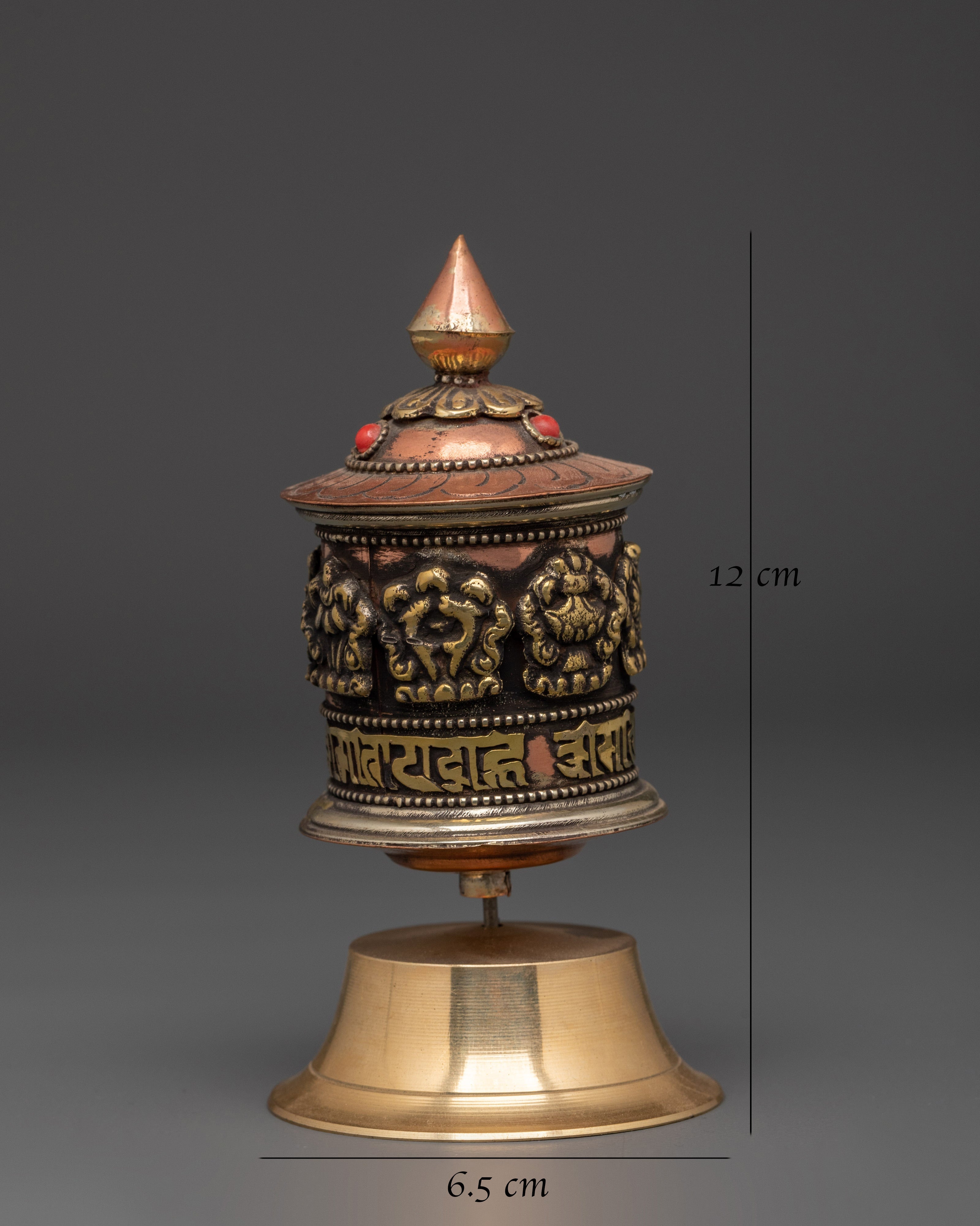Spiritual Buddhist Mantra Prayer Wheel | Symbol of Spiritual Awakening