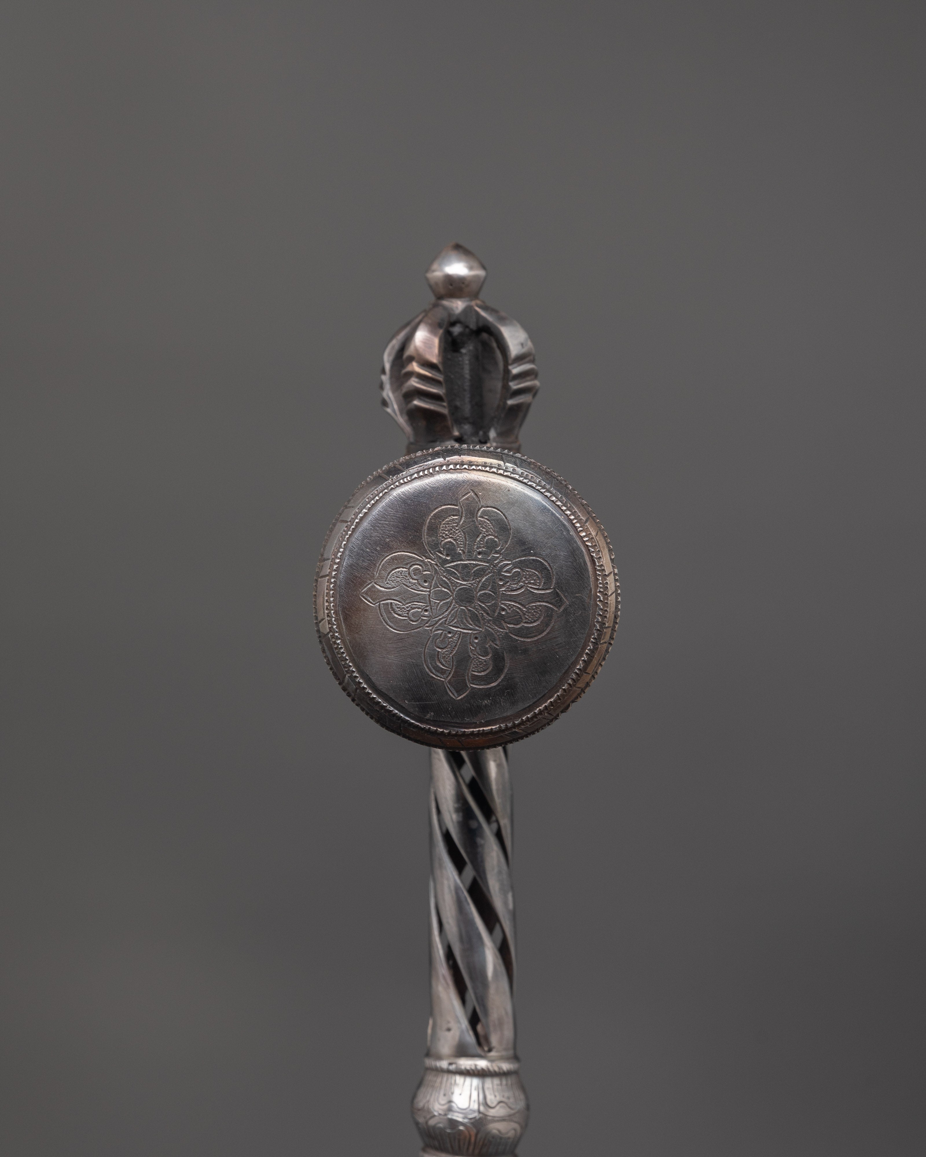 Handcrafted Buddhist Hammer for Rituals | Handcrafted Iron