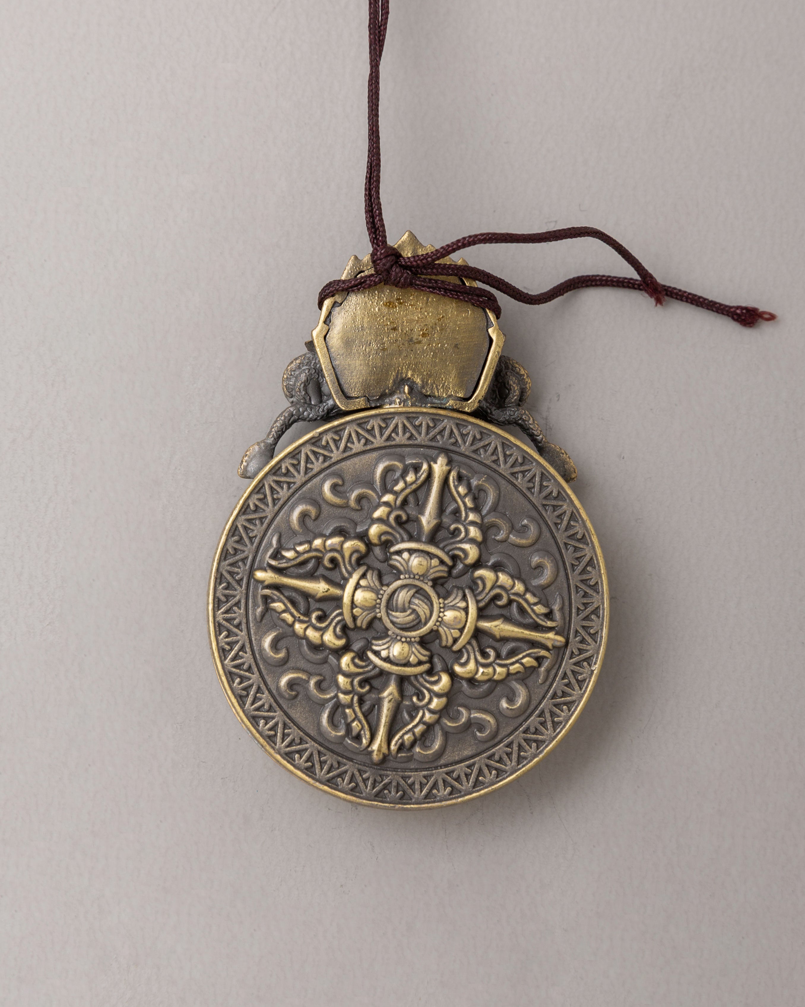 Buddhist Mantra Locket | Perfect for Meditation and Spiritual Practices
