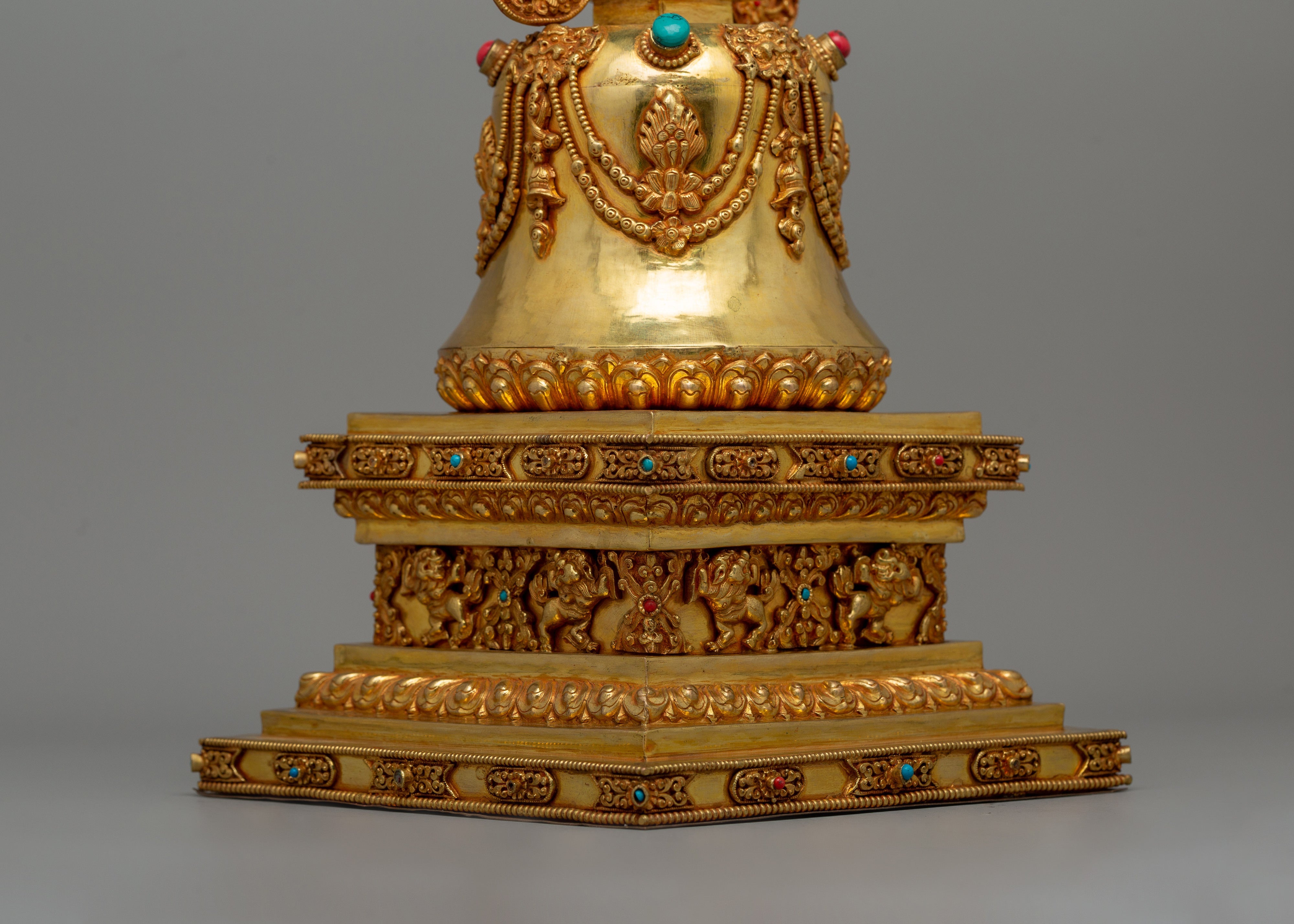 Buddhist Nirvana Stupa | Sacred Buddhist Symbol of Enlightenment and Transcendence