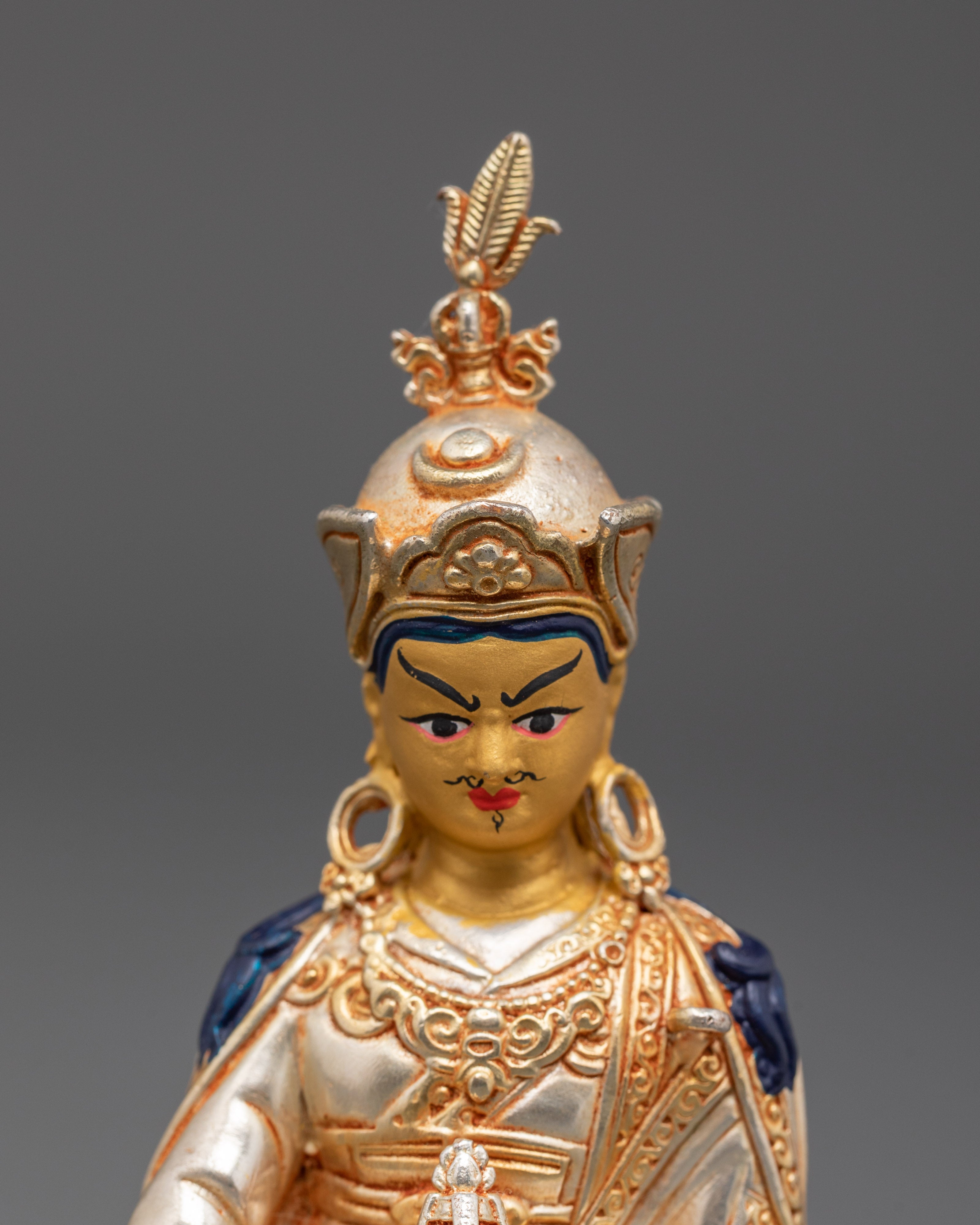 Meditation Deity Guru Rinpoche Statue  | Tibetan Vajra Master