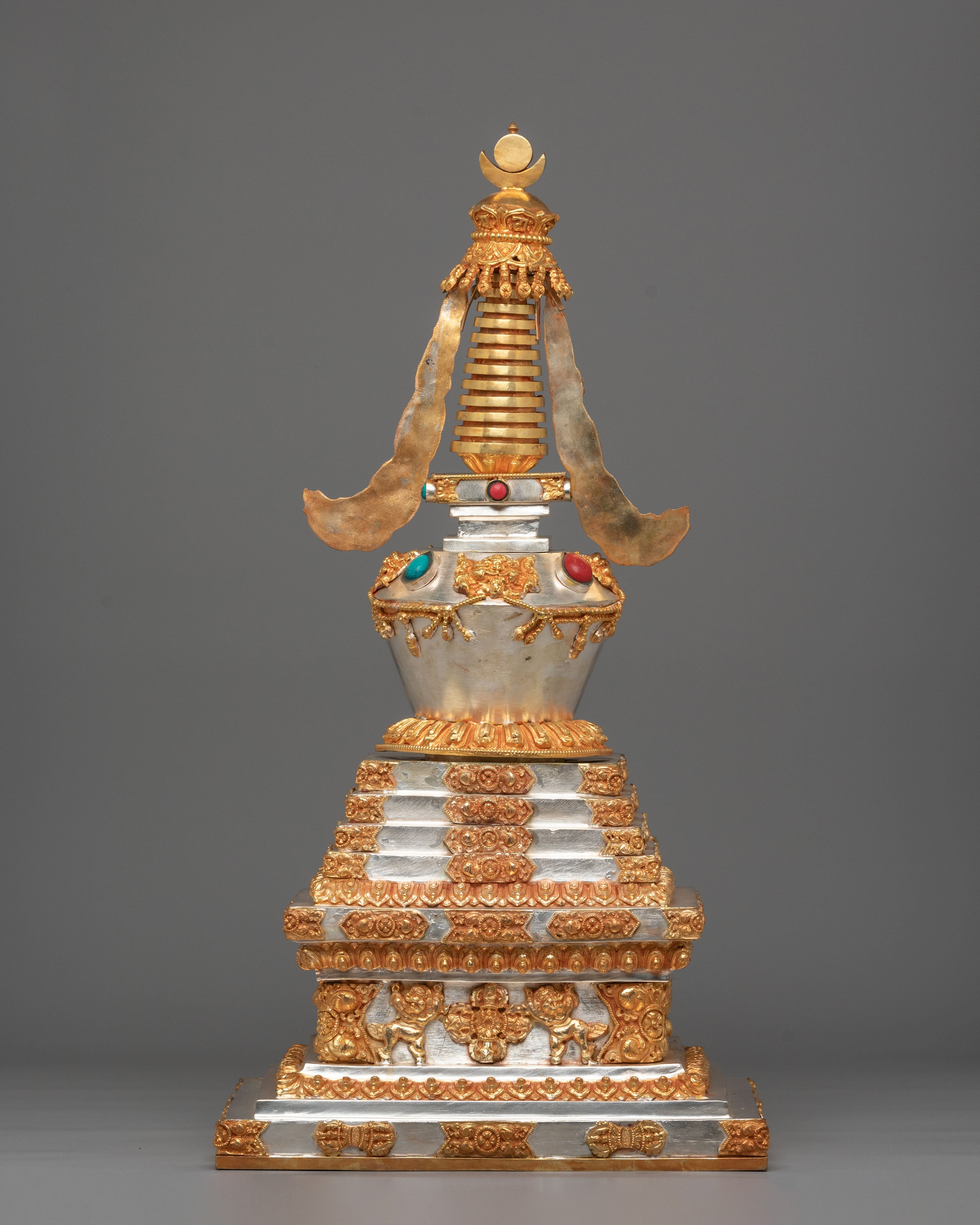 Tibetan Buddhist Stupa for Ritual | Buddhist Meditation Stupa