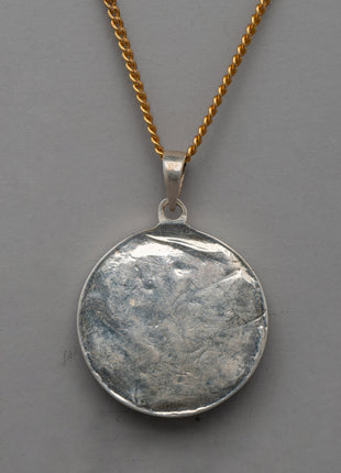 Sacred Buddhist Mantra Locket | Spiritual Amulet for Protection and Devotion