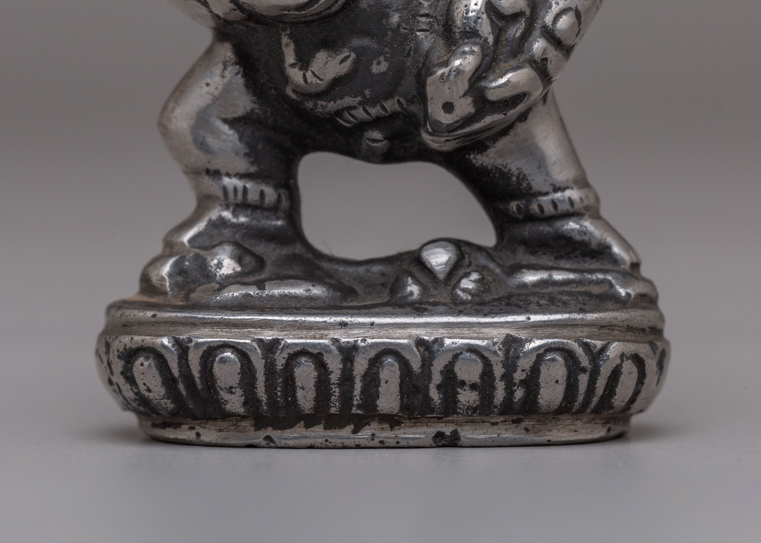 Traditional Black Dzambhala Statue | Tibetan Wealth Deity