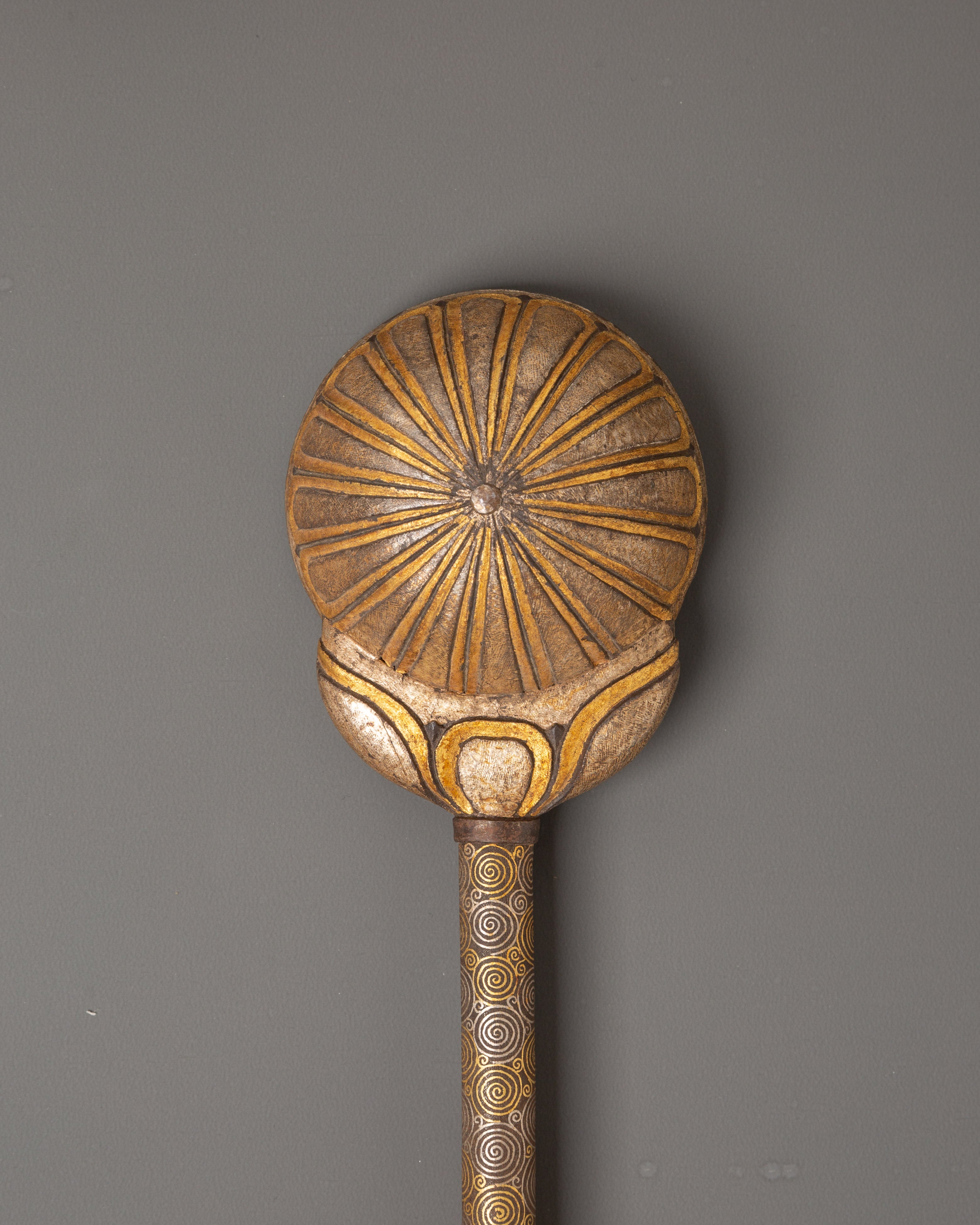 Traditional Tibetan Gangsa and Ganglu Set | Tools for Spiritual Ceremonies