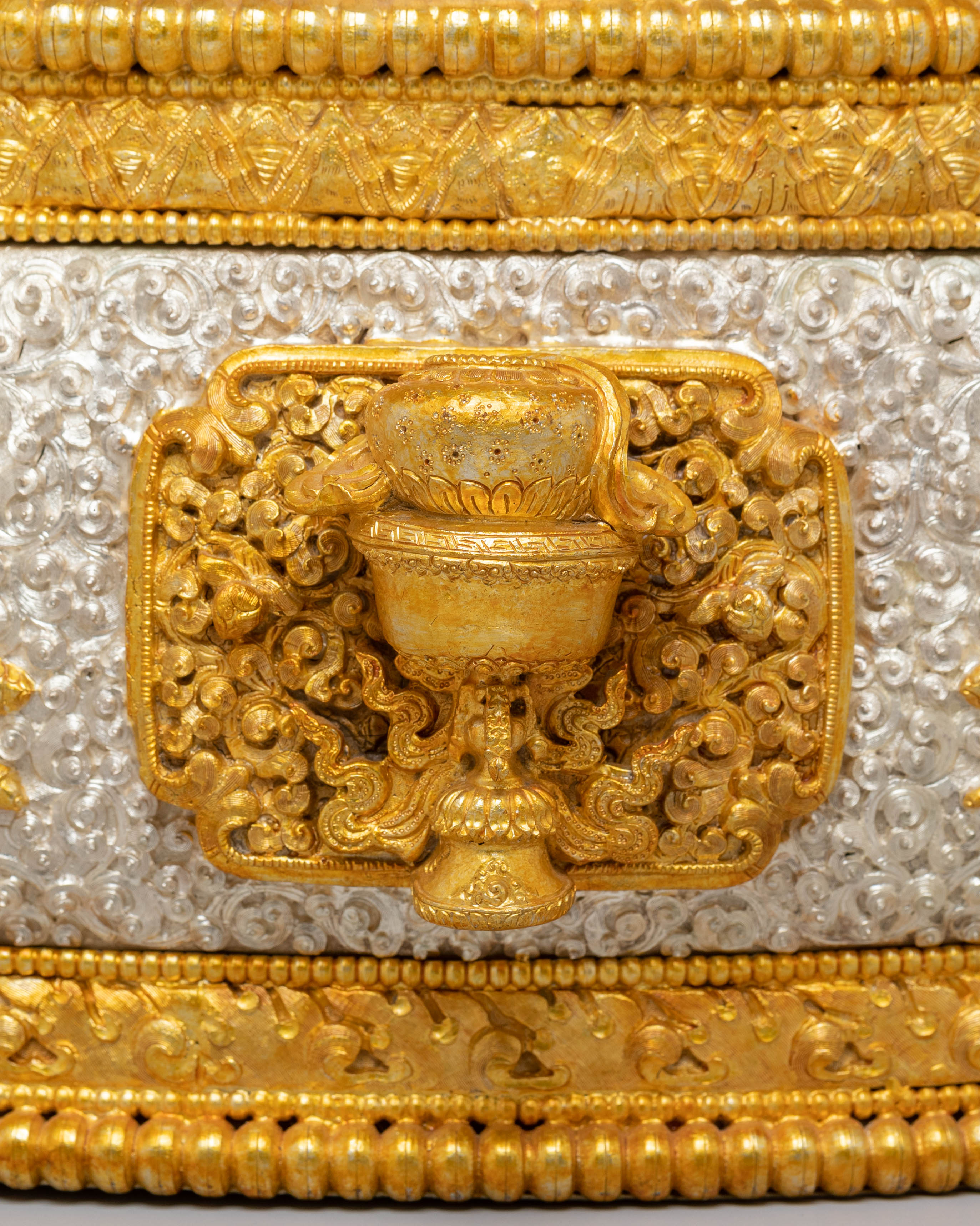 Handmade Electro Gold Plated Mandala for Rituals | Spiritual Art & Altar Decor