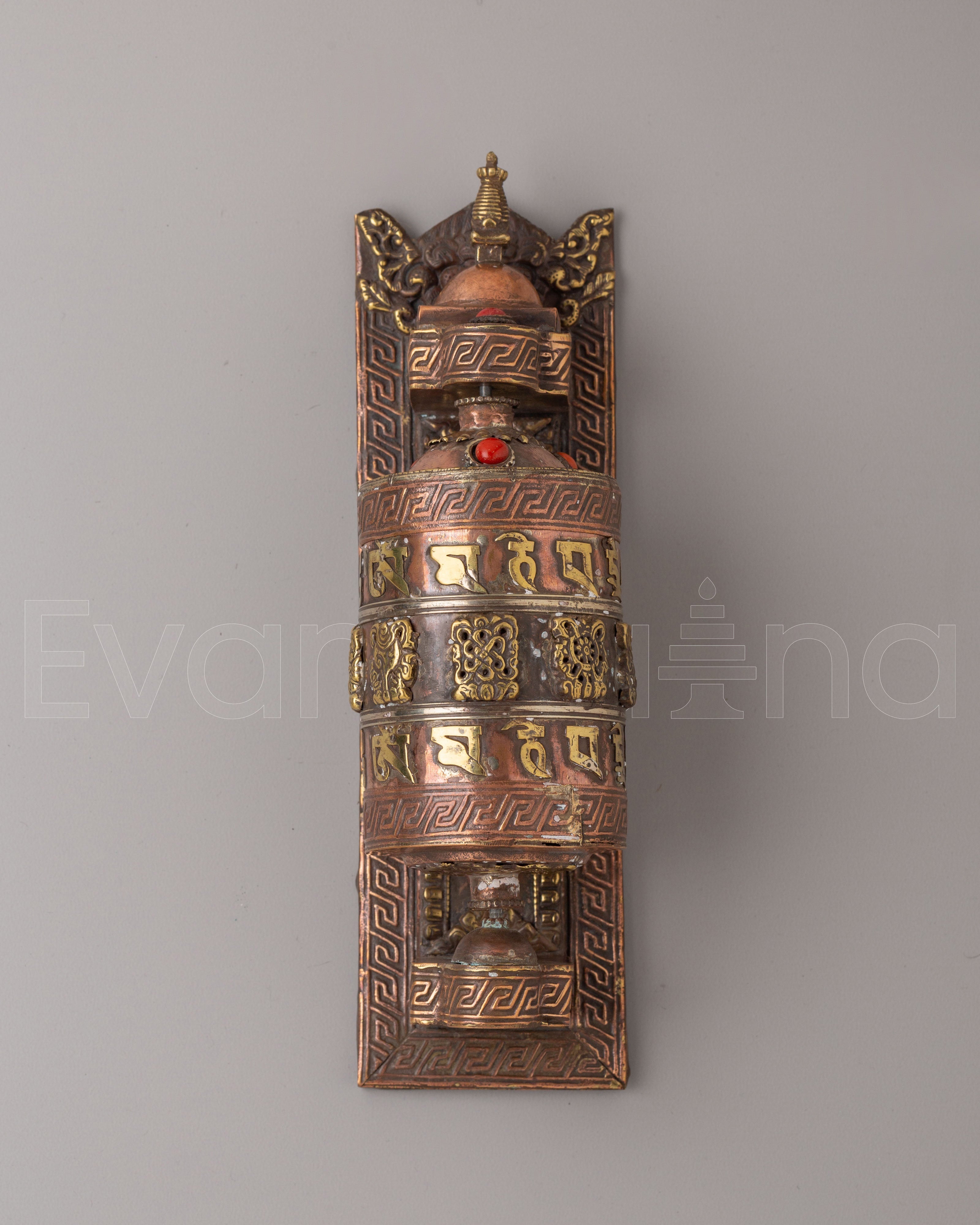 Spiritual Dharma Mantra Prayer Wheel