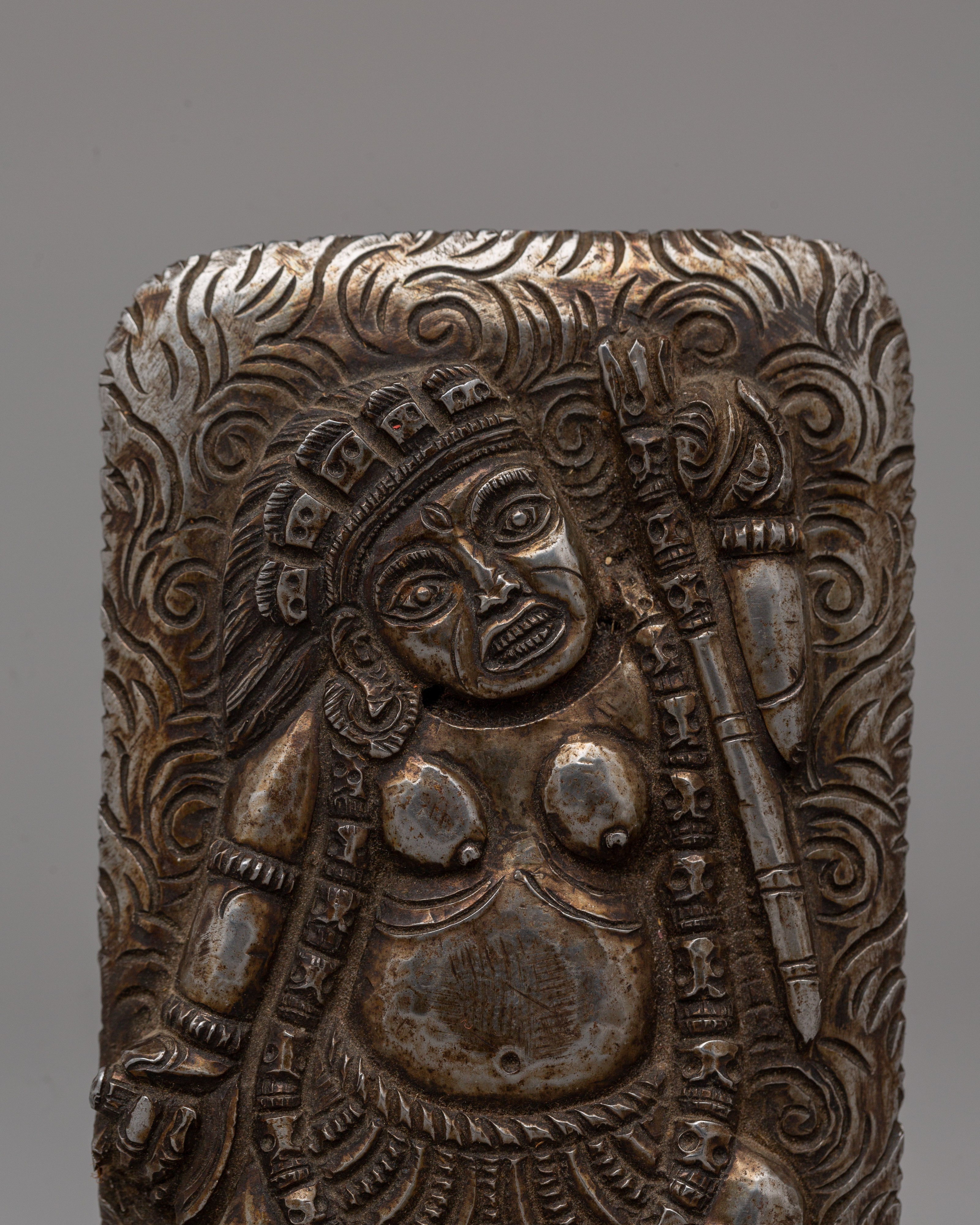 Vajrayogini Iron Statue | Sacred Sculpture for Meditation and Spiritual Inspiration