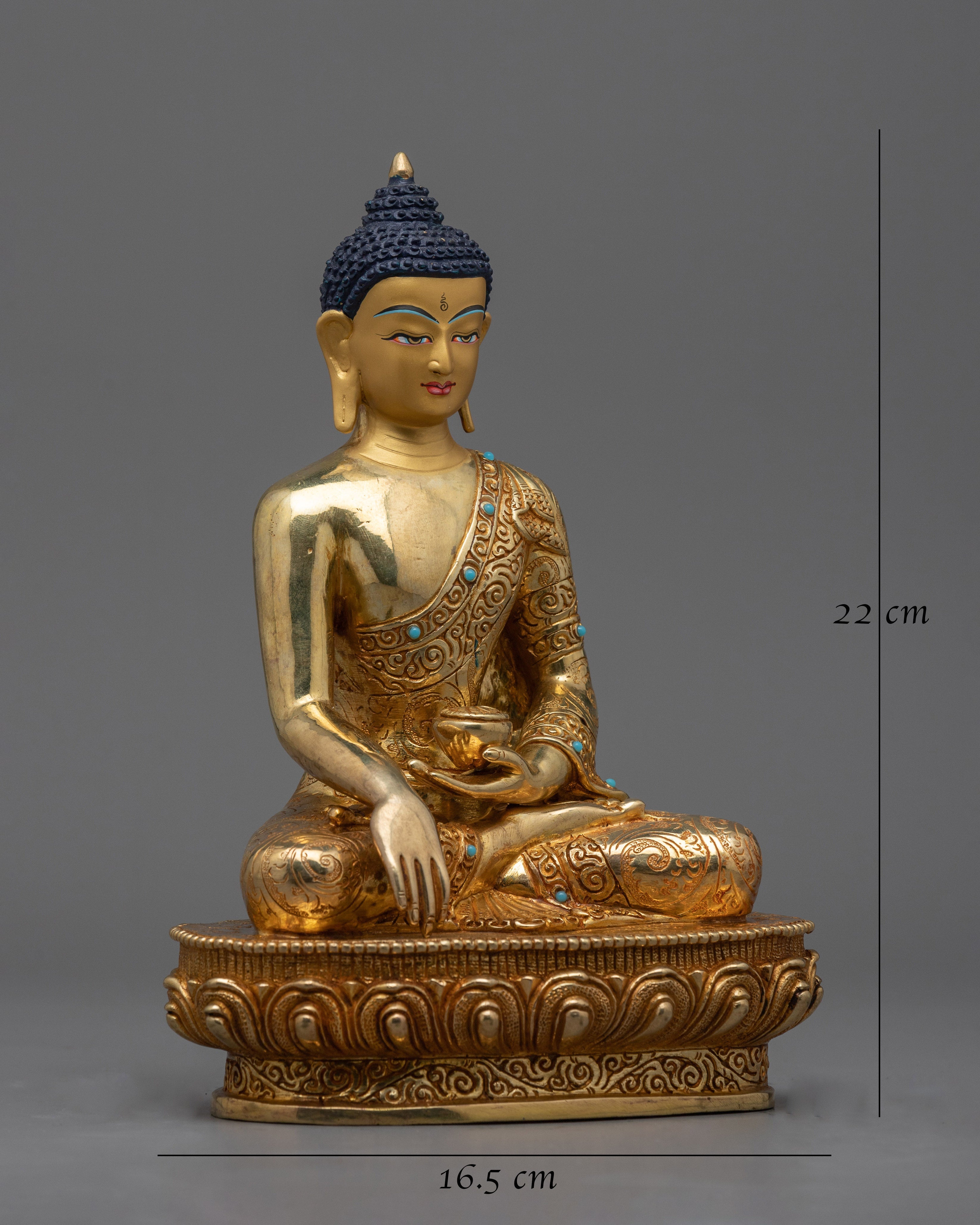 Serene Shakyamuni Buddha Figurine | A Beacon of Inner Peace
