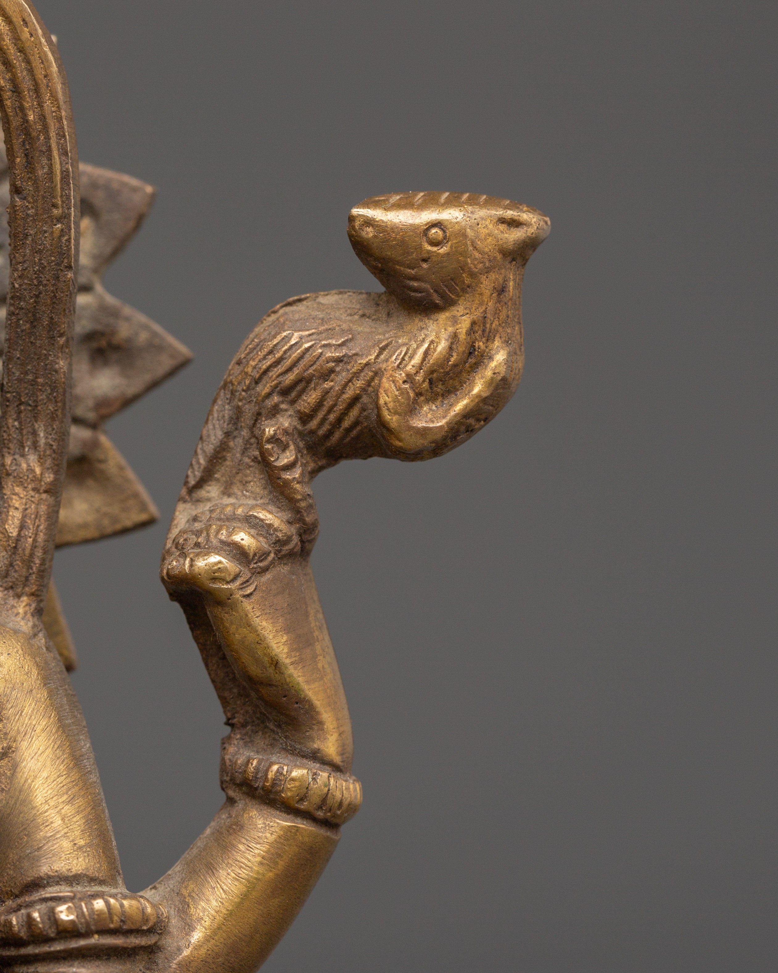The Destroyer Shiva Ji Statue | Brass Mahadev Idol for Puja