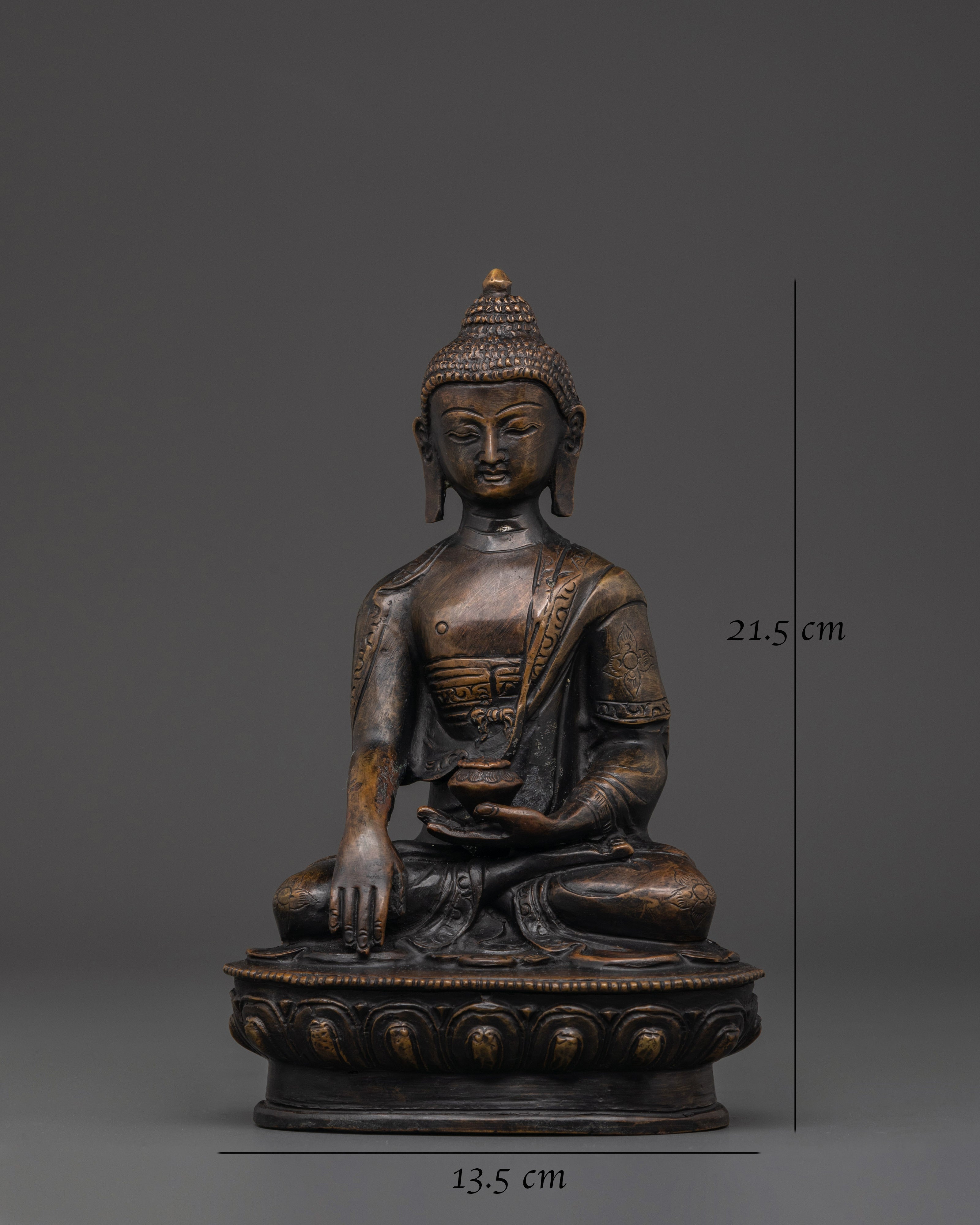 Handcrafted Historical Buddha Shakyamuni | Enlightened Teacher of Buddhism