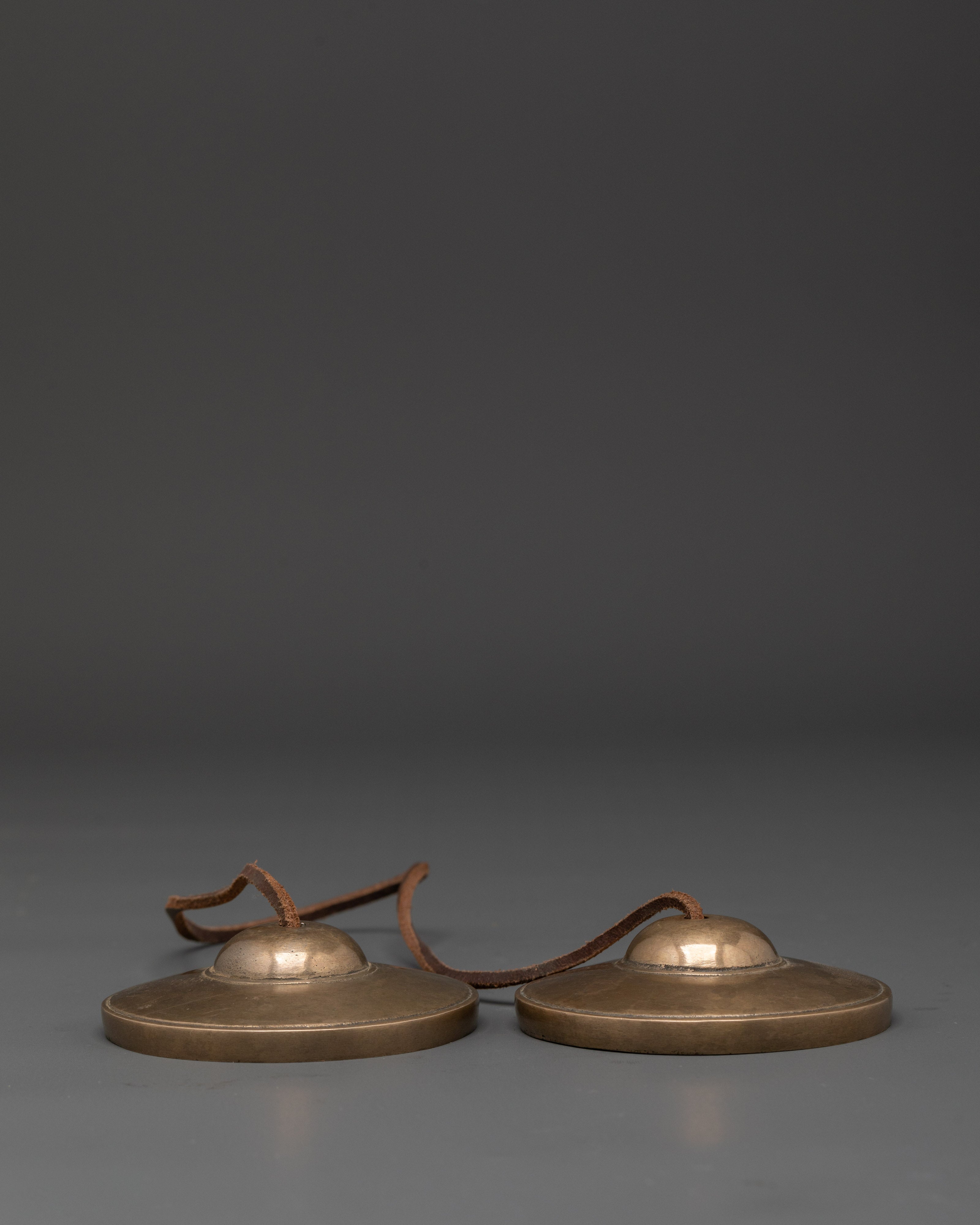 Tingsha Meditation Bells | Brass Cymbals for Sound Healing & Spiritual Ritual Practice